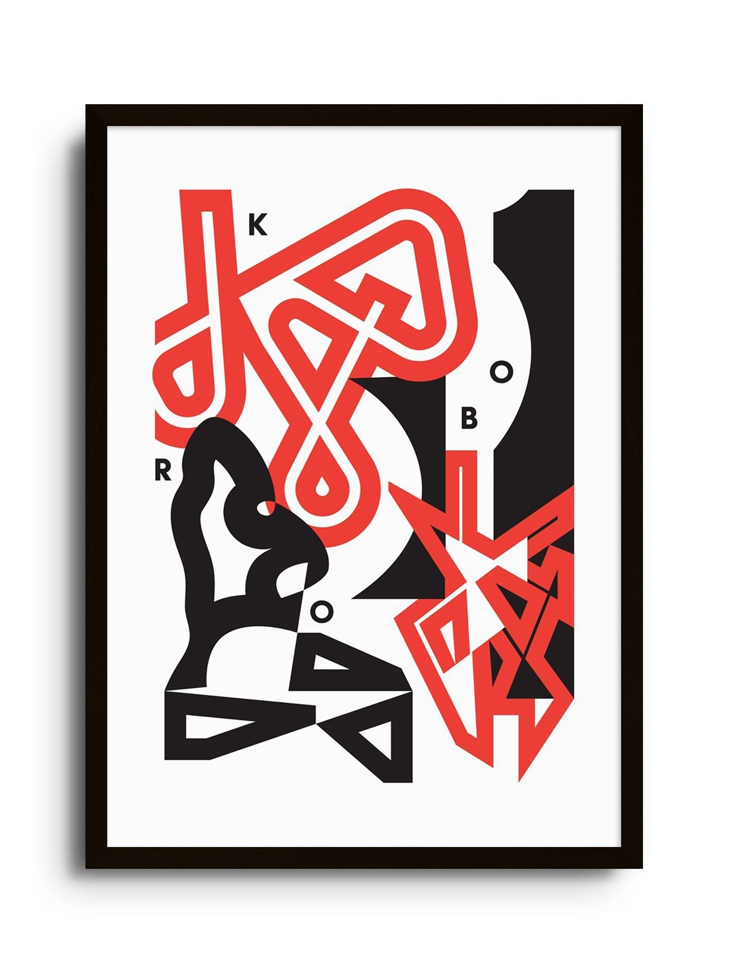 KOBRO - moreless.type - East Side Studio - Art Prints