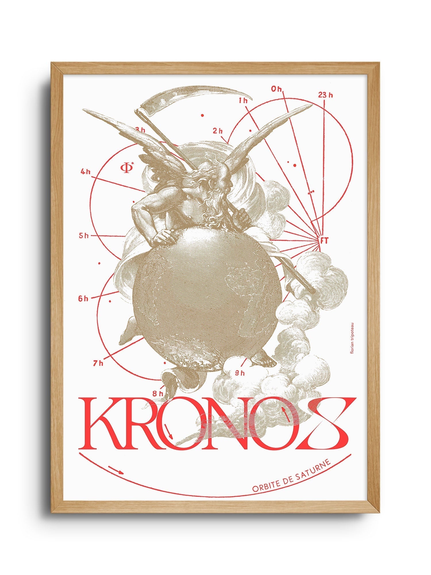 Kronos - Florian Tripoteau - East Side Studio - Art Prints