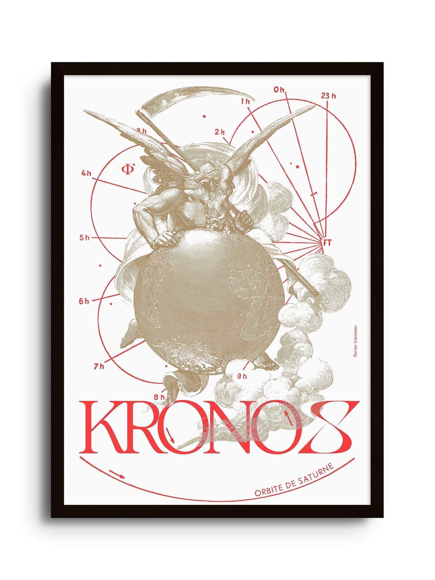 Kronos - Florian Tripoteau - East Side Studio - Art Prints