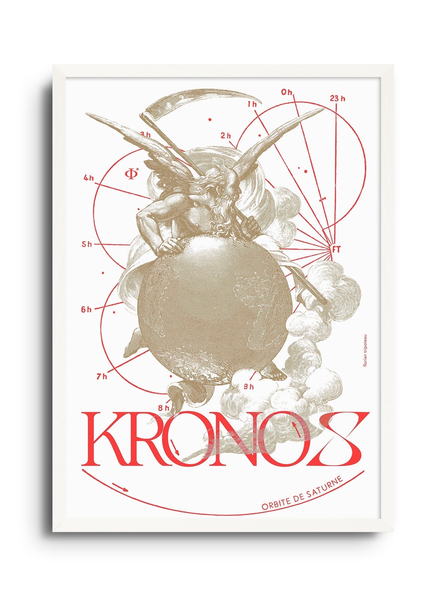 Kronos - Florian Tripoteau - East Side Studio - Art Prints