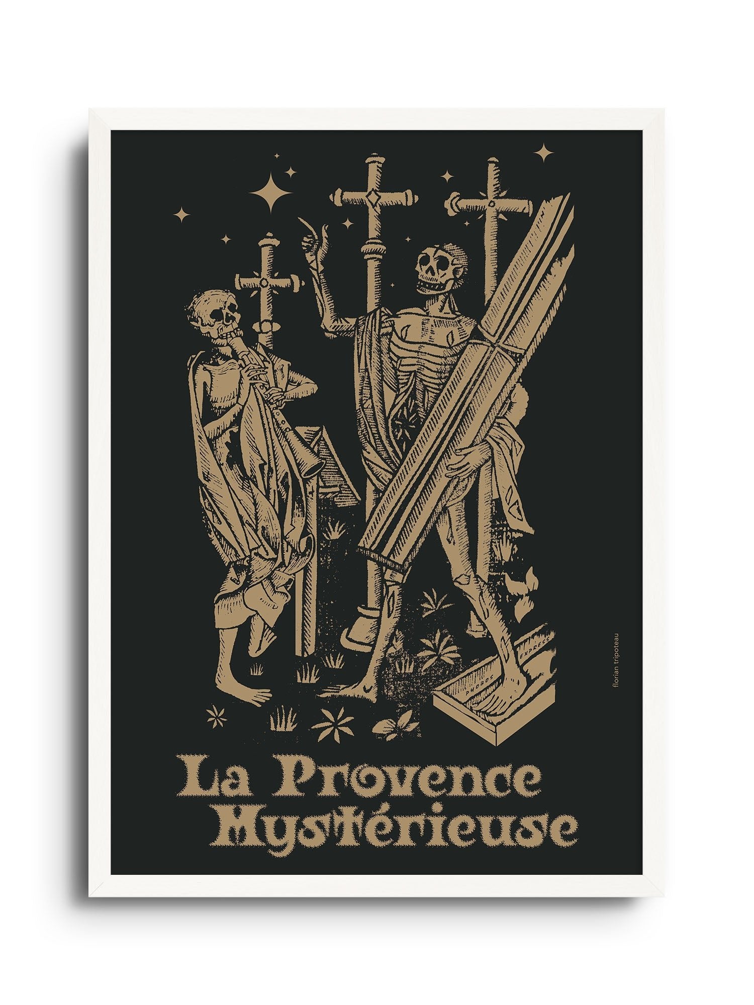 La Provence Mystérieuse - Florian Tripoteau - East Side Studio - Art Prints