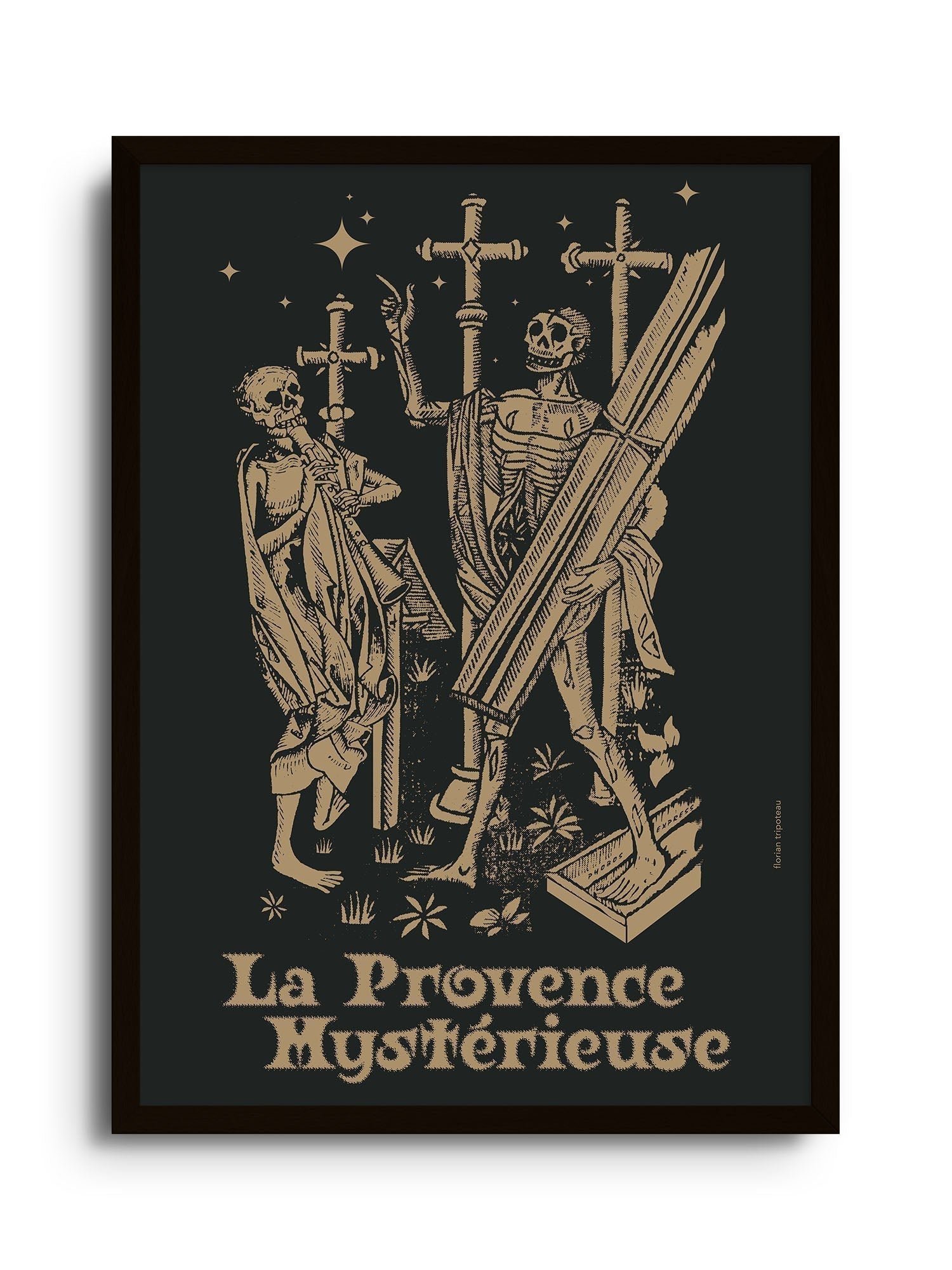 La Provence Mystérieuse - Florian Tripoteau - East Side Studio - Art Prints