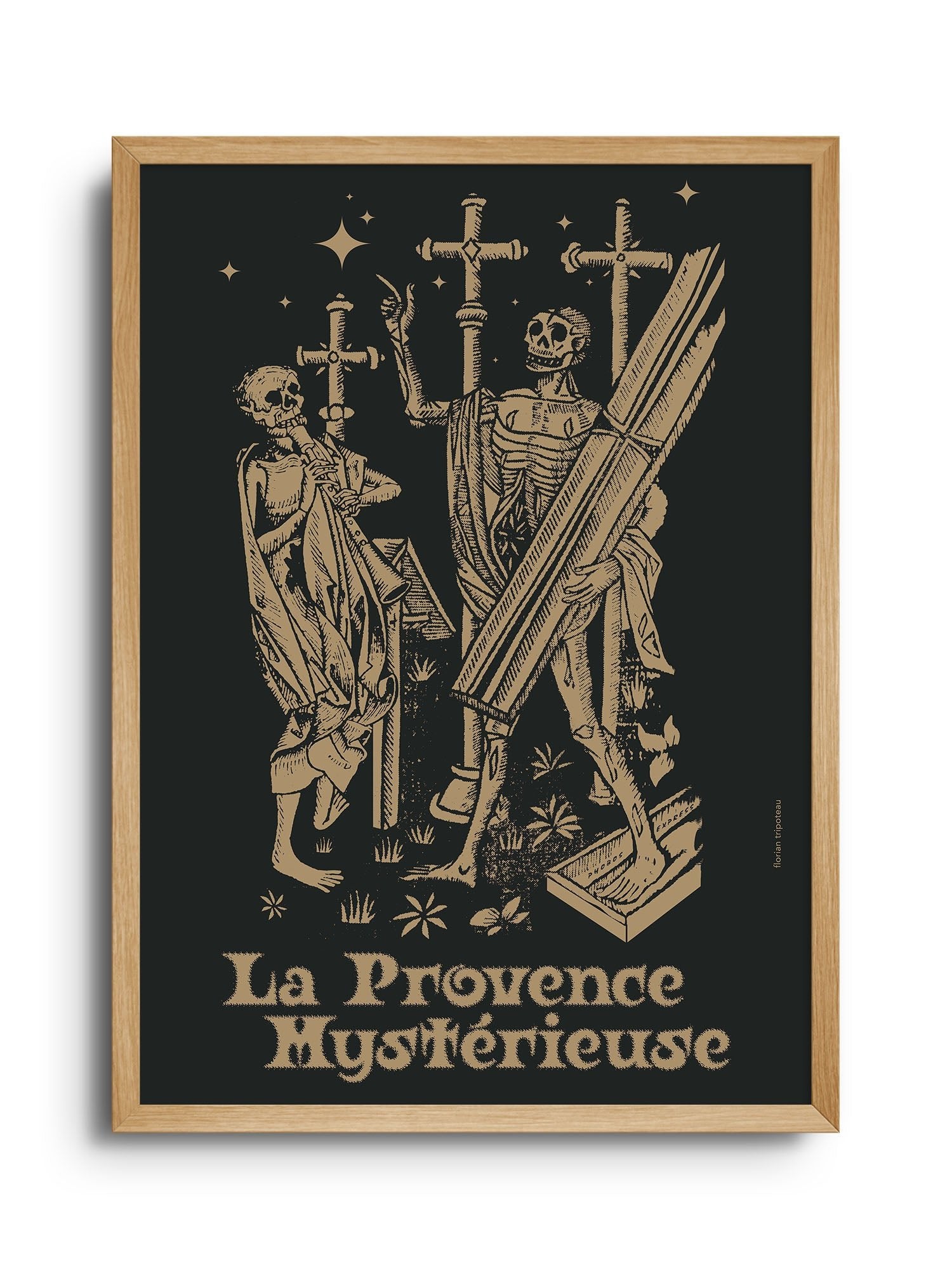 La Provence Mystérieuse - Florian Tripoteau - East Side Studio - Art Prints