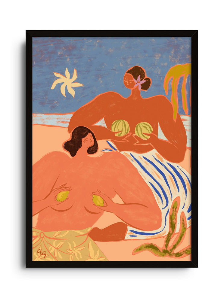 Lemon Melon - Arty Guava - East Side Studio - Art Prints