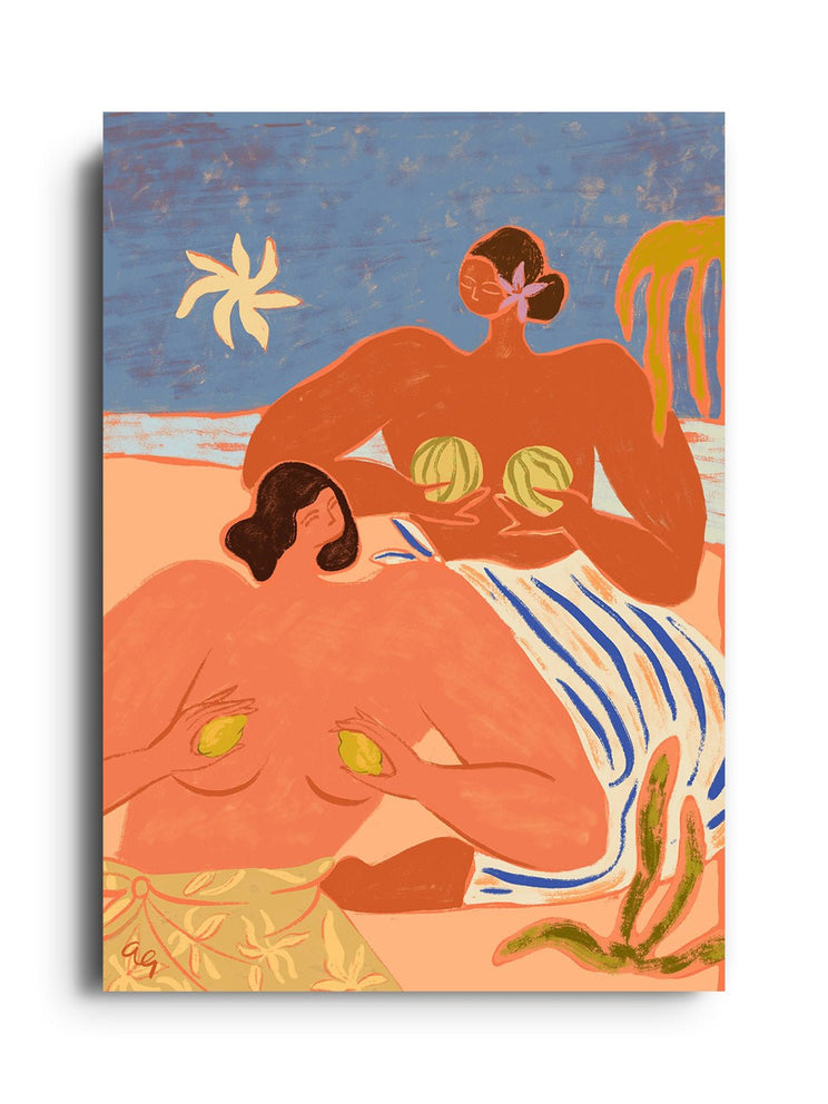 Lemon Melon - Arty Guava - East Side Studio - Art Prints