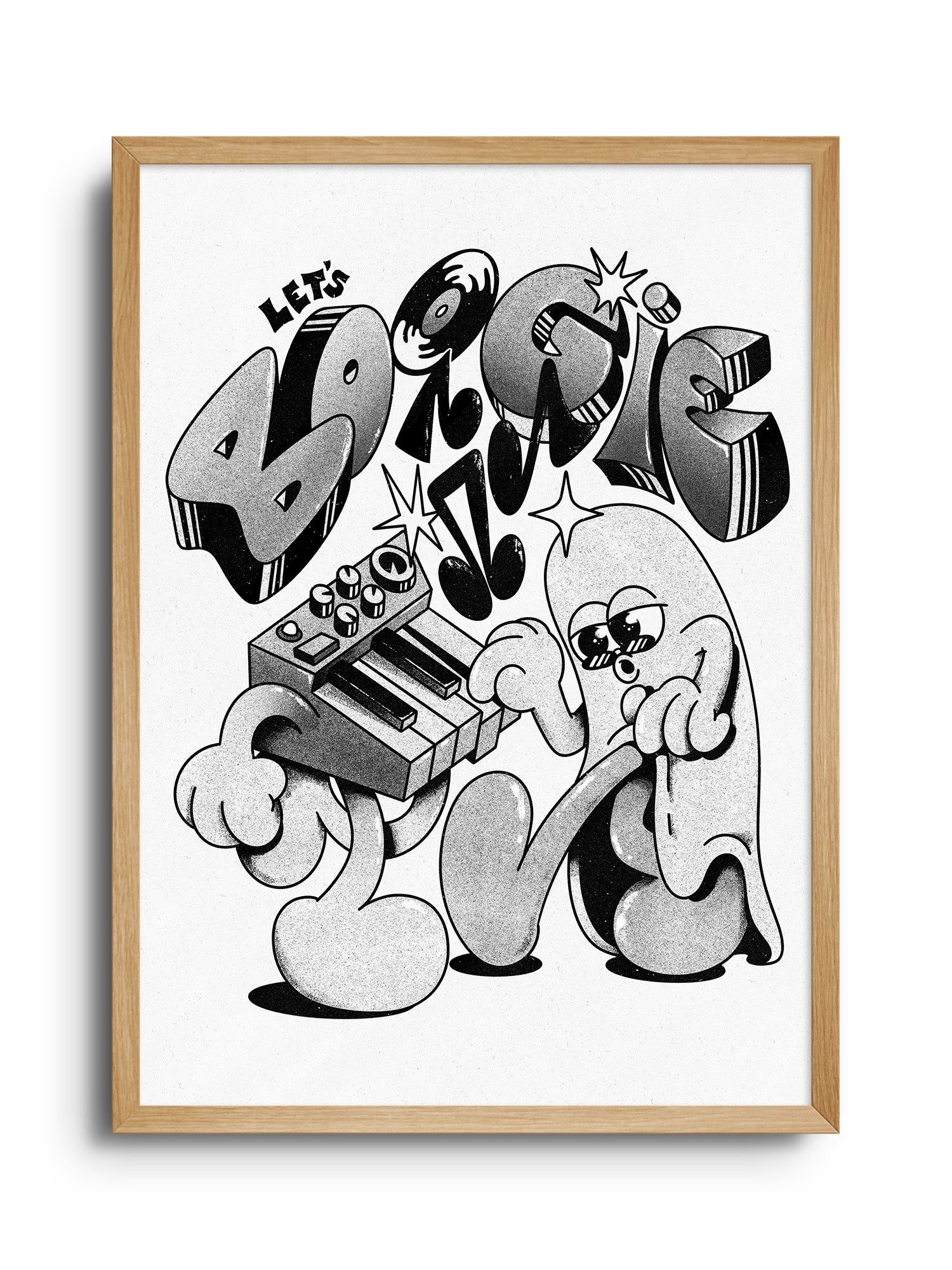 Let's Boogie - My Sunbeam - East Side Studio - Art Prints