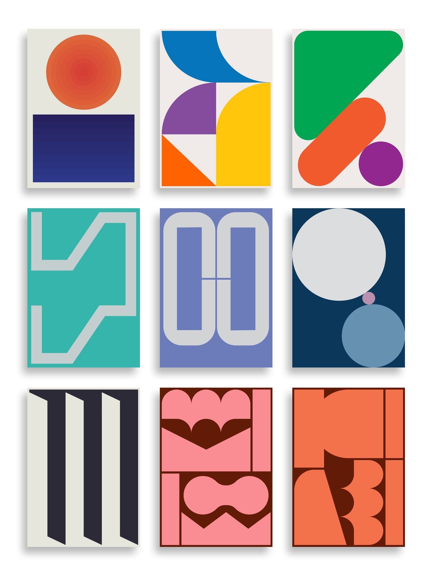 Linus Lohoff Art Print Bundle — artwork selection grid by Linus Lohoff
