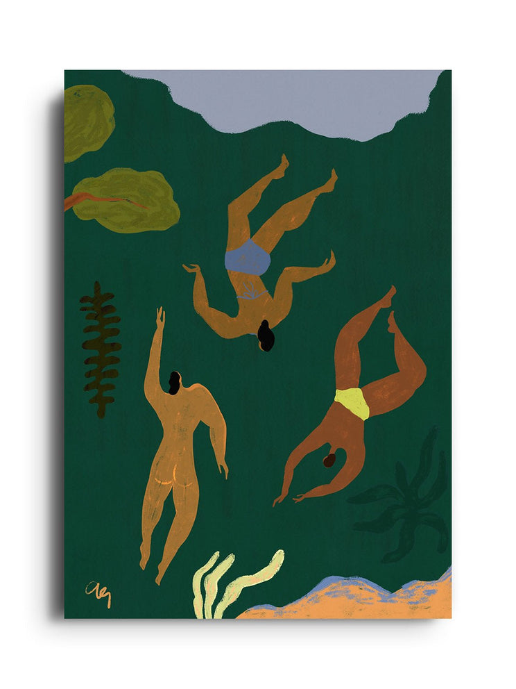 Lost In Green - Arty Guava - East Side Studio - Art Prints