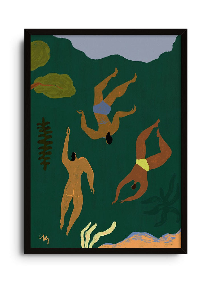 Lost In Green - Arty Guava - East Side Studio - Art Prints