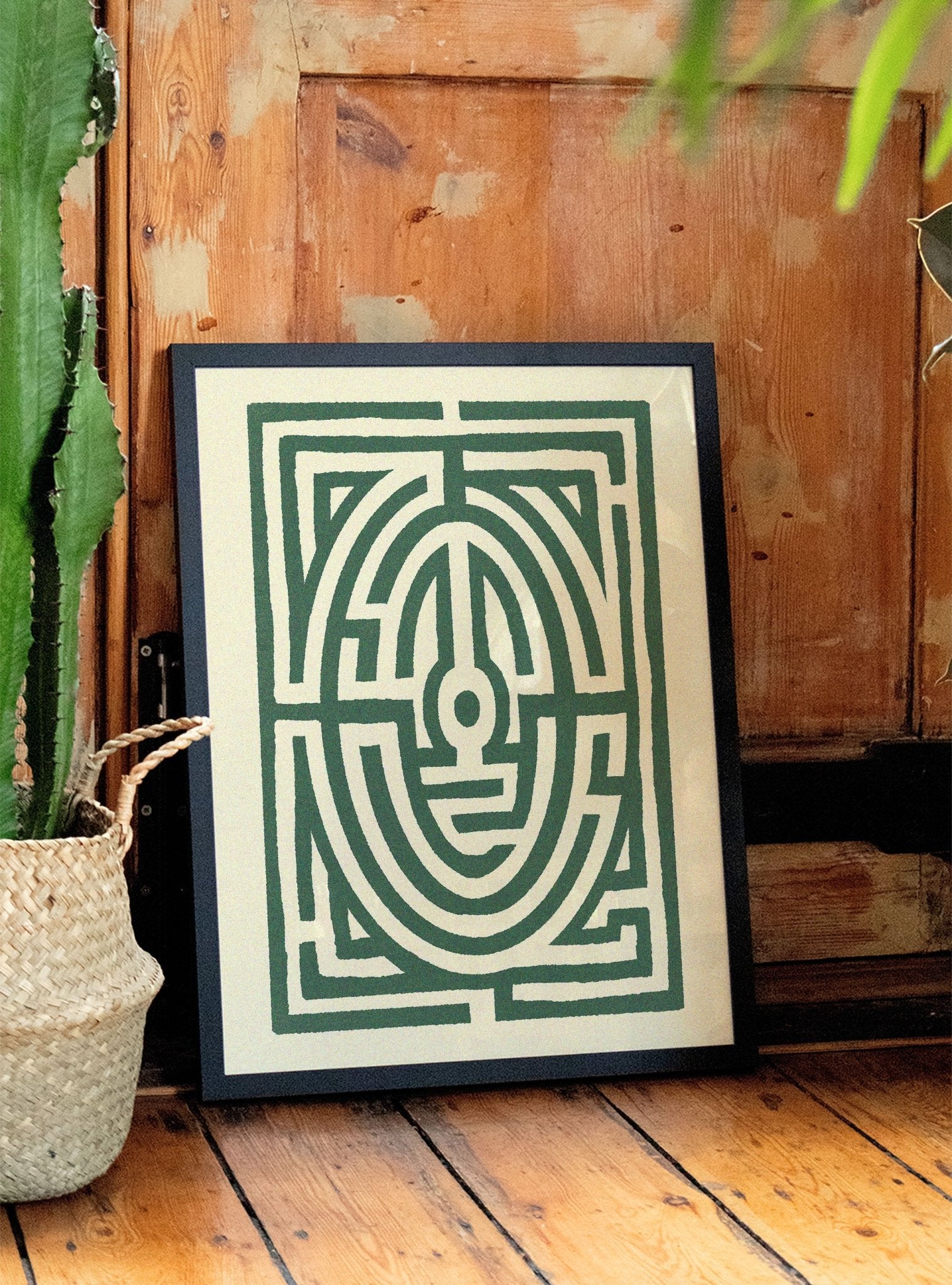 Maze - Fergus Hannant - East Side Studio - Art Prints