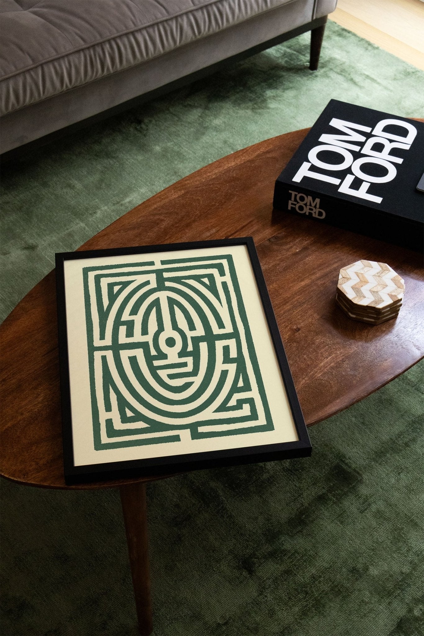 Maze - Fergus Hannant - East Side Studio - Art Prints