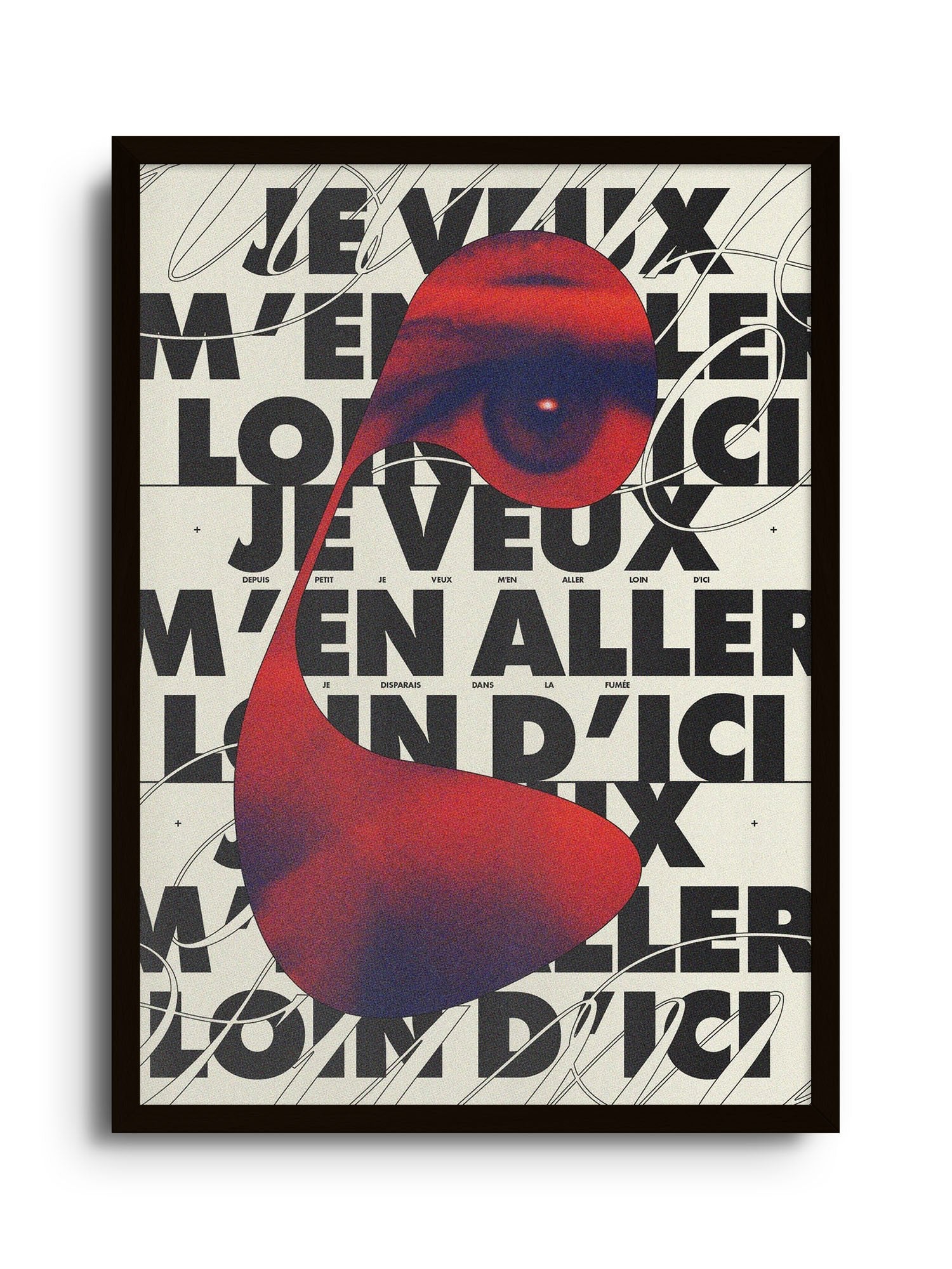 M'en Aller - Rīm Atelier - East Side Studio - Art Prints