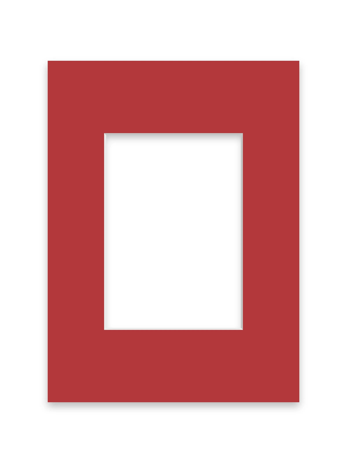 Cabernet Red picture frame mount board