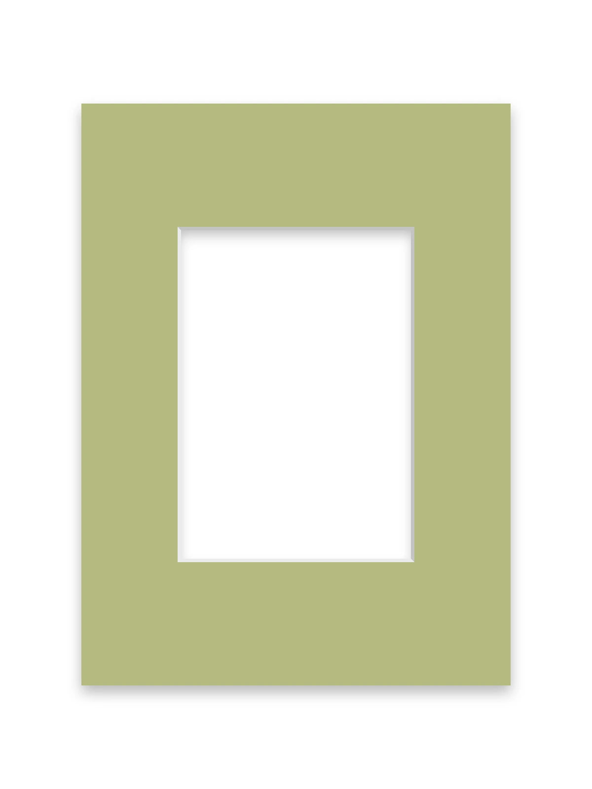 Sage Green picture frame mount board