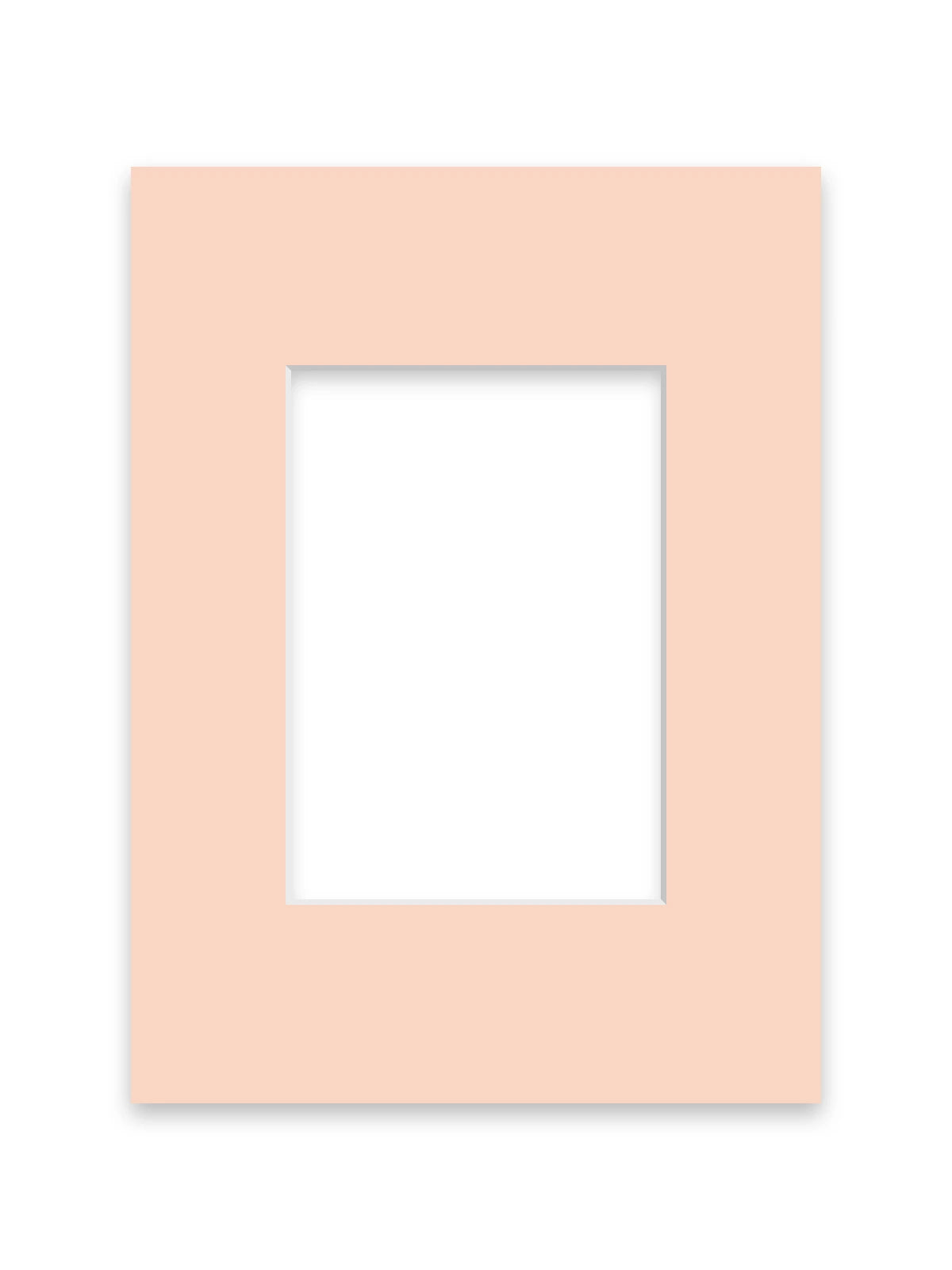 Baby Pink picture frame mount board