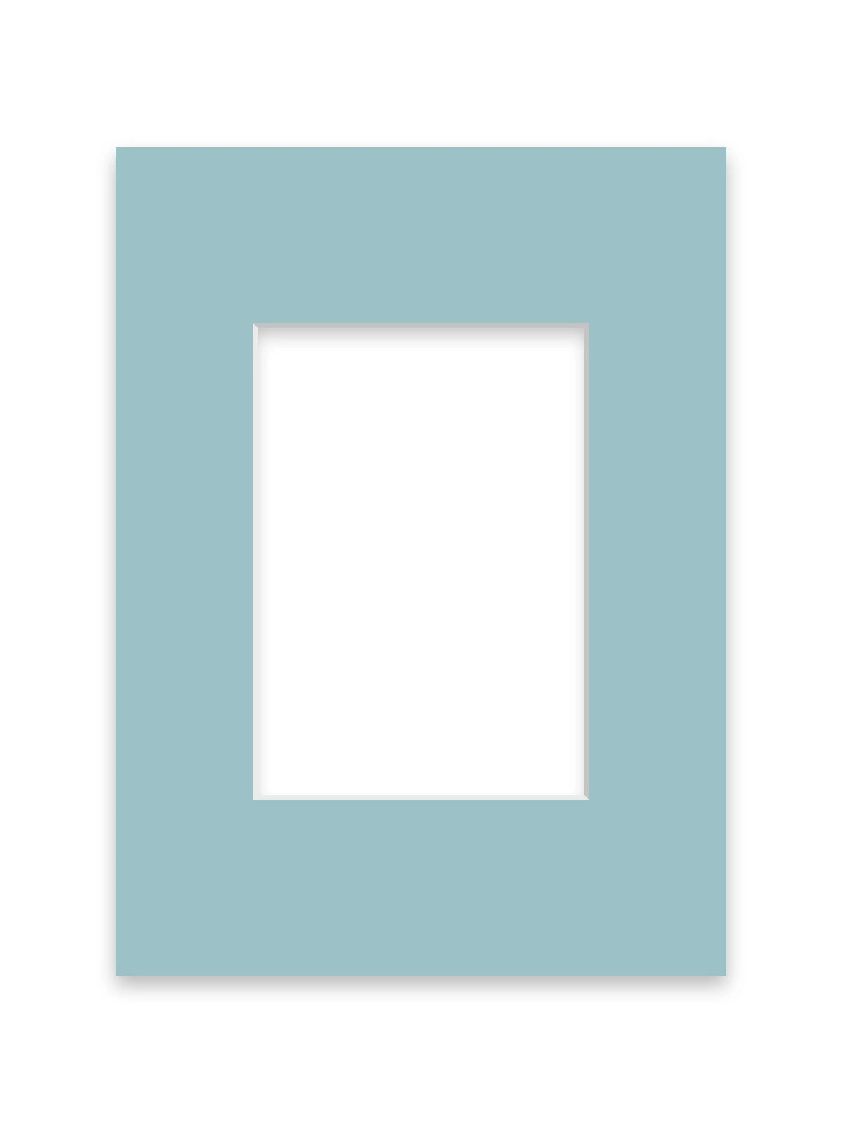 Baby Blue picture frame mount board