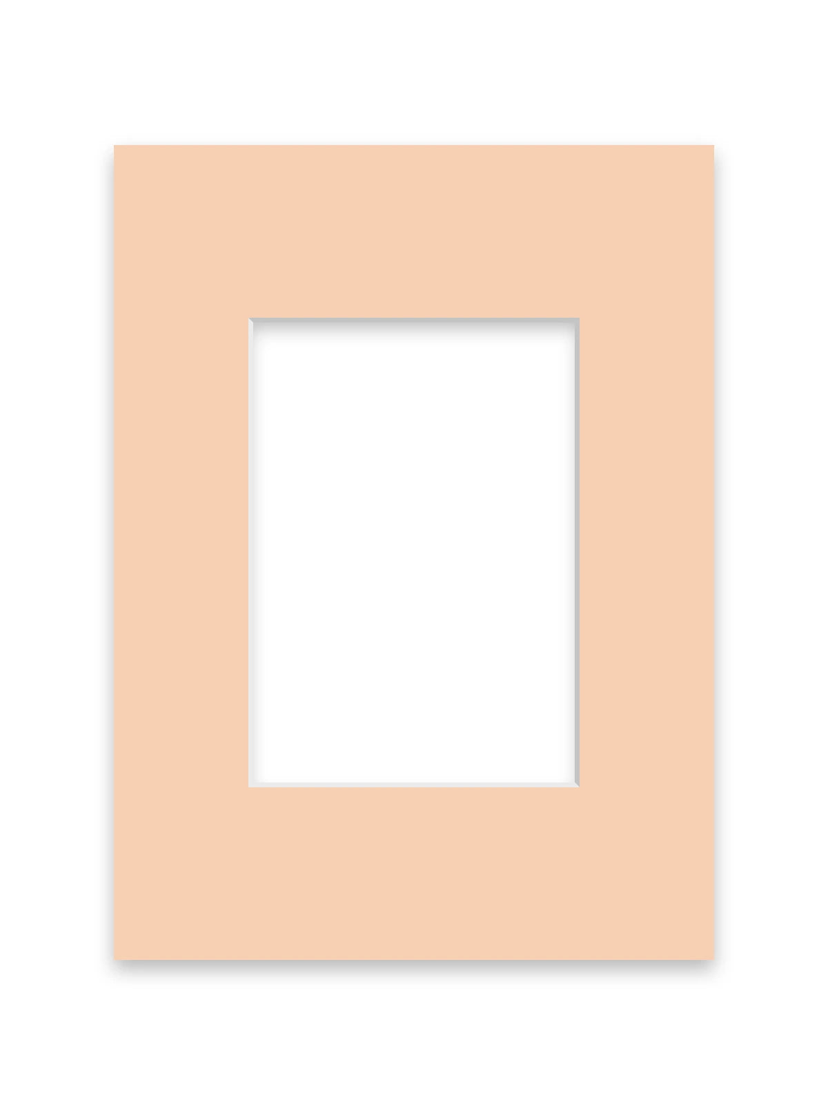Blush picture frame mount board