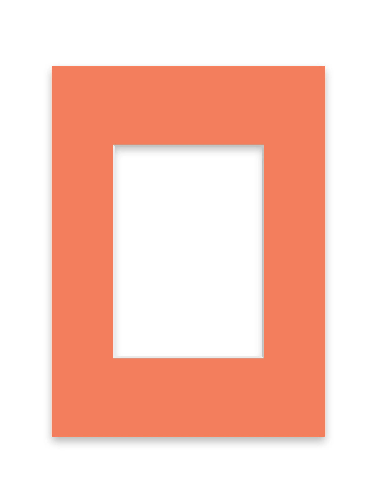 Brick Red picture frame mount board