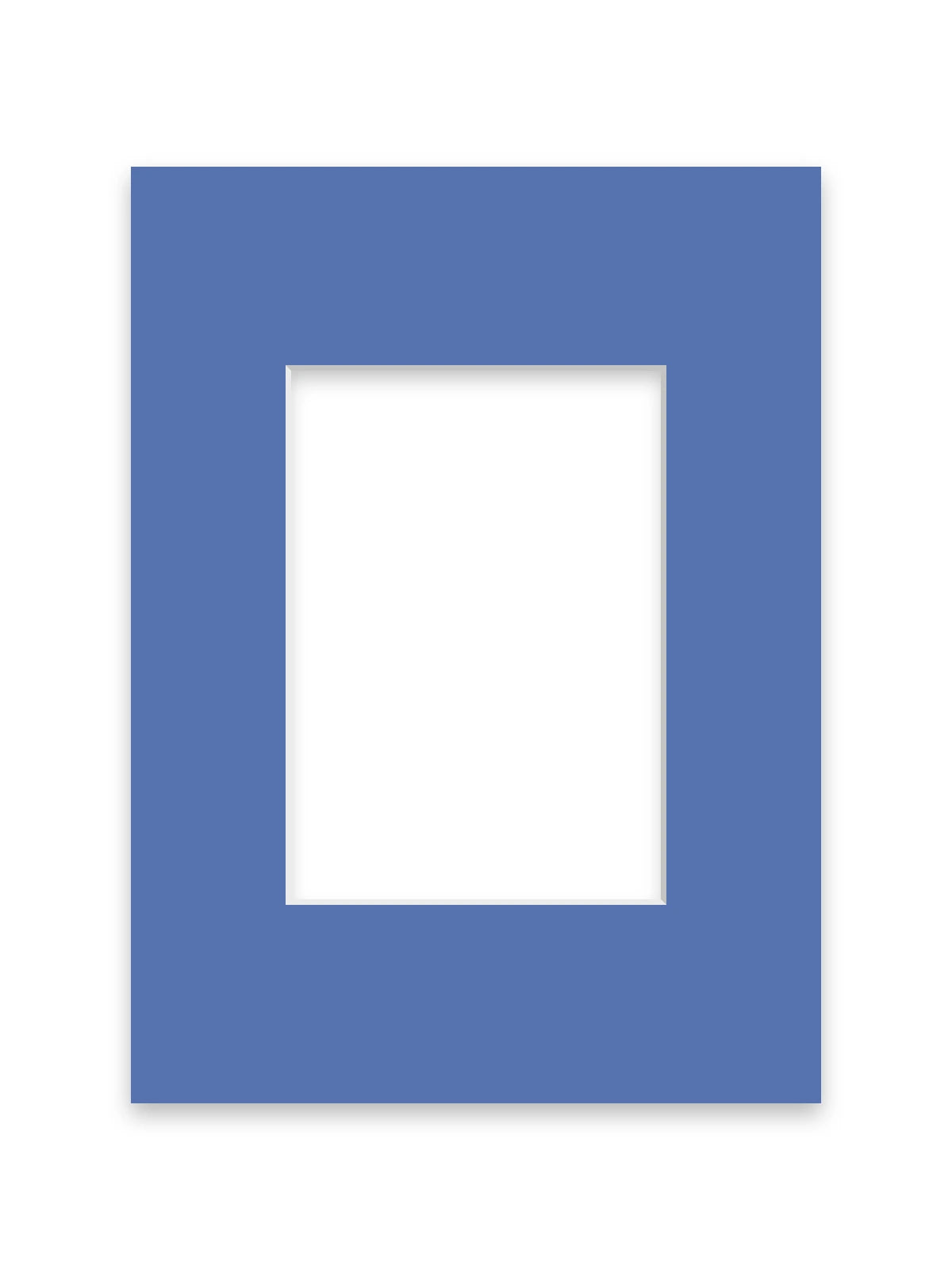 Azure Blue picture frame mount board