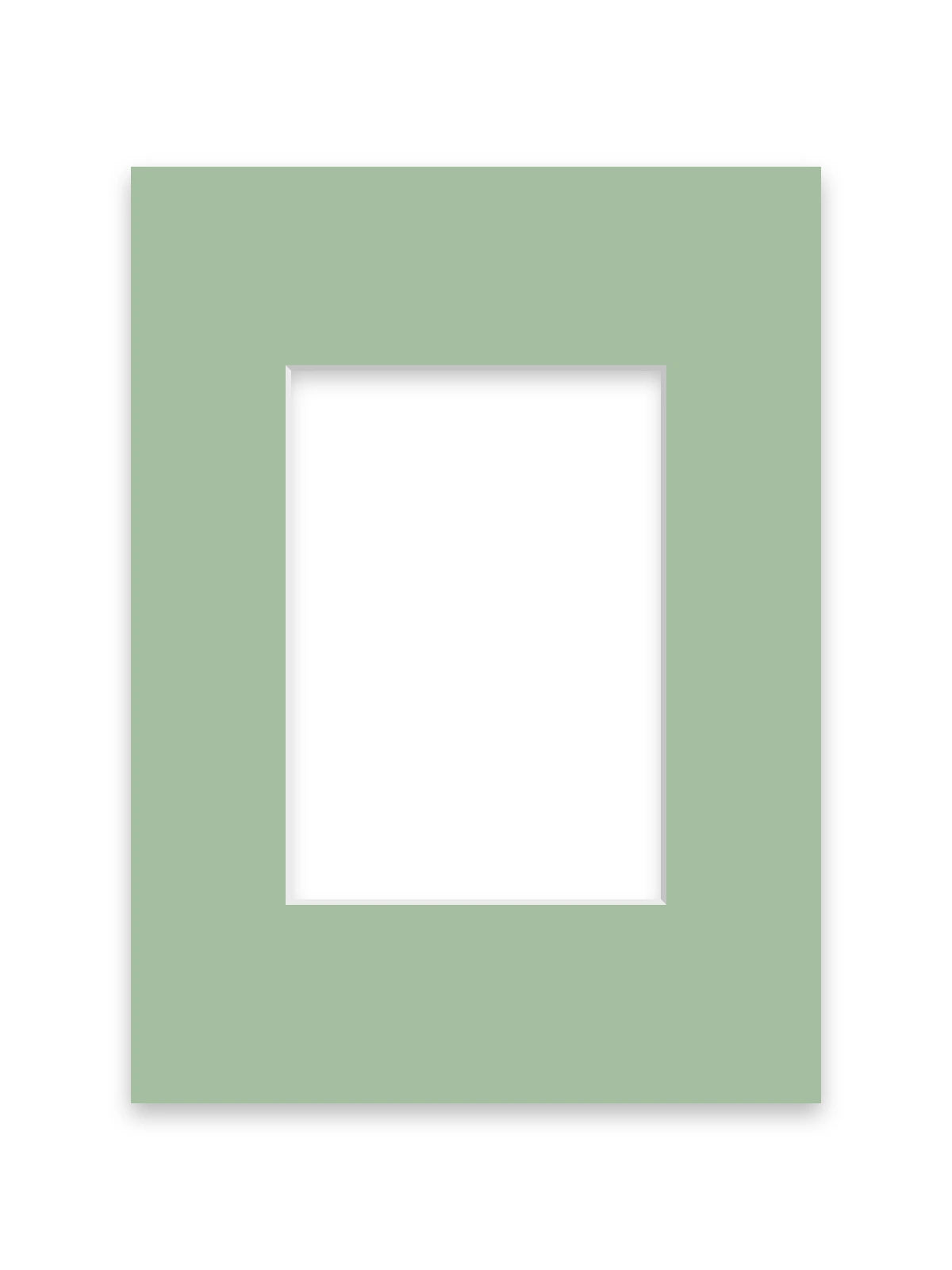 Seafoam Green picture frame mount board