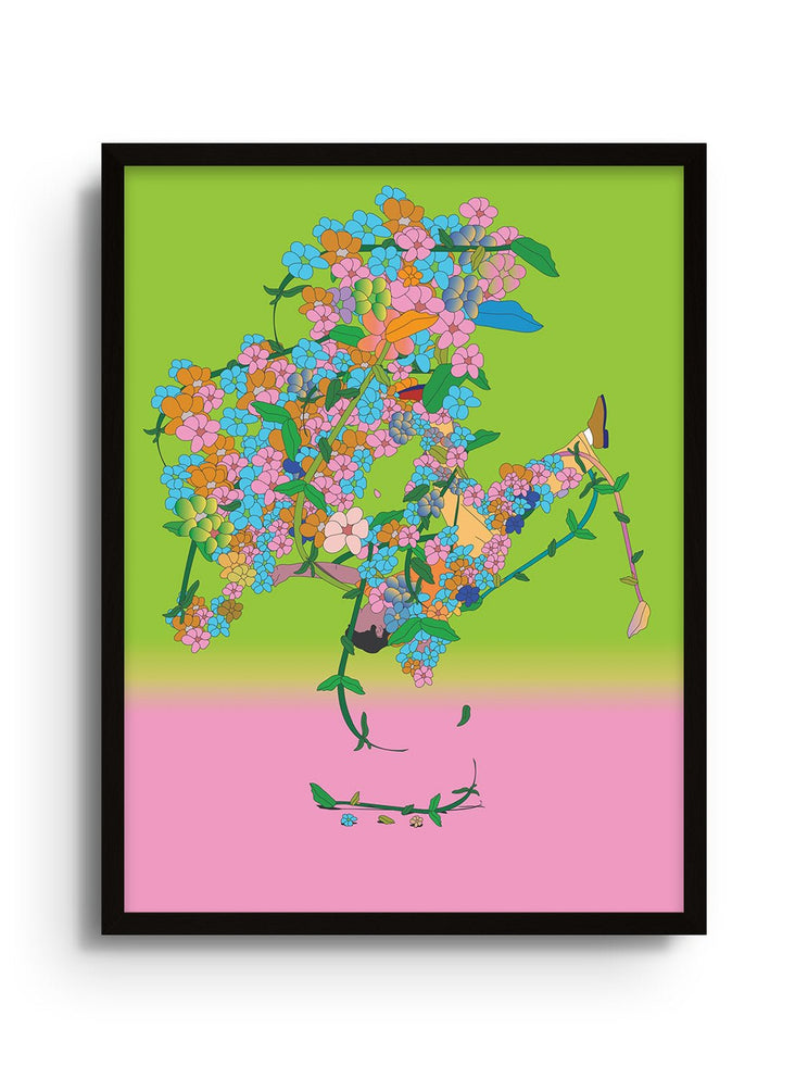 My Own Flowers - Seba Cestaro - East Side Studio - Art Prints