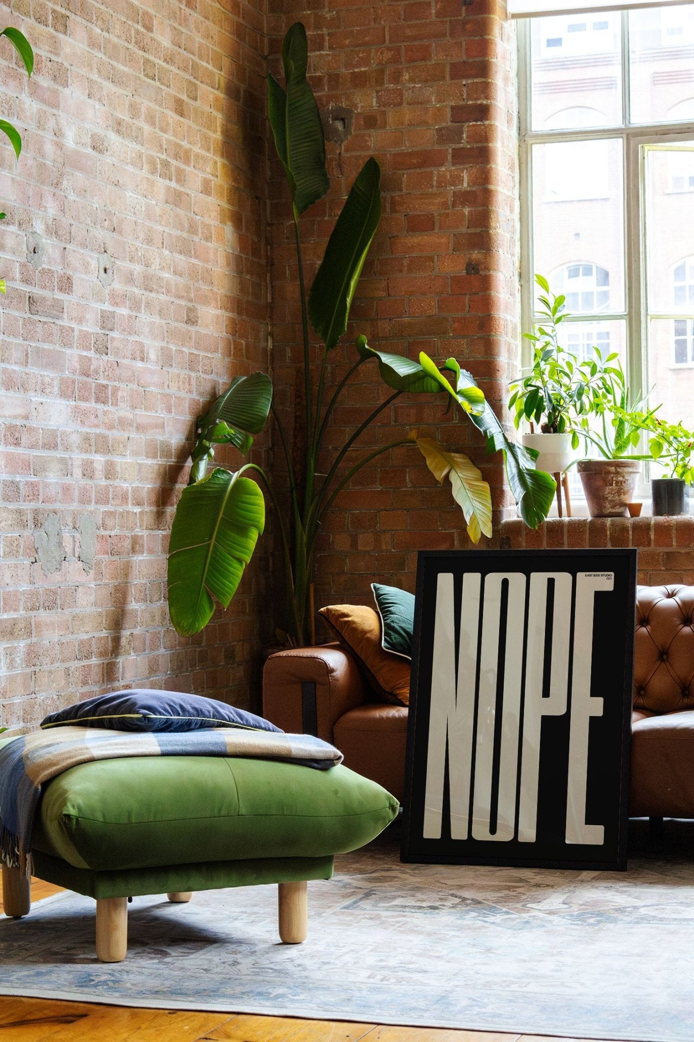 NOPE - Off White - East Side Studio - Art Prints