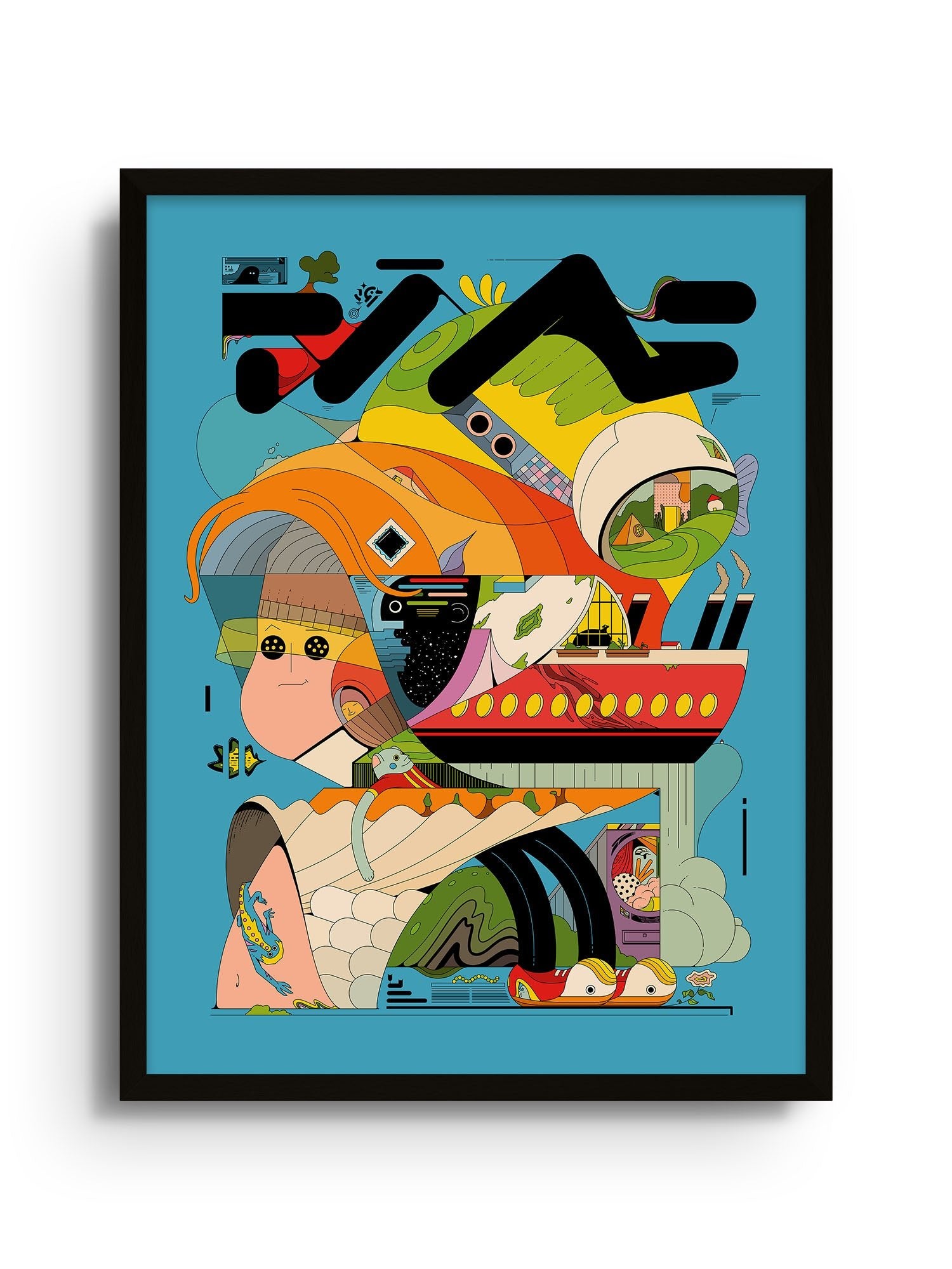 OOOOO - Ori Toor - East Side Studio - Art Prints