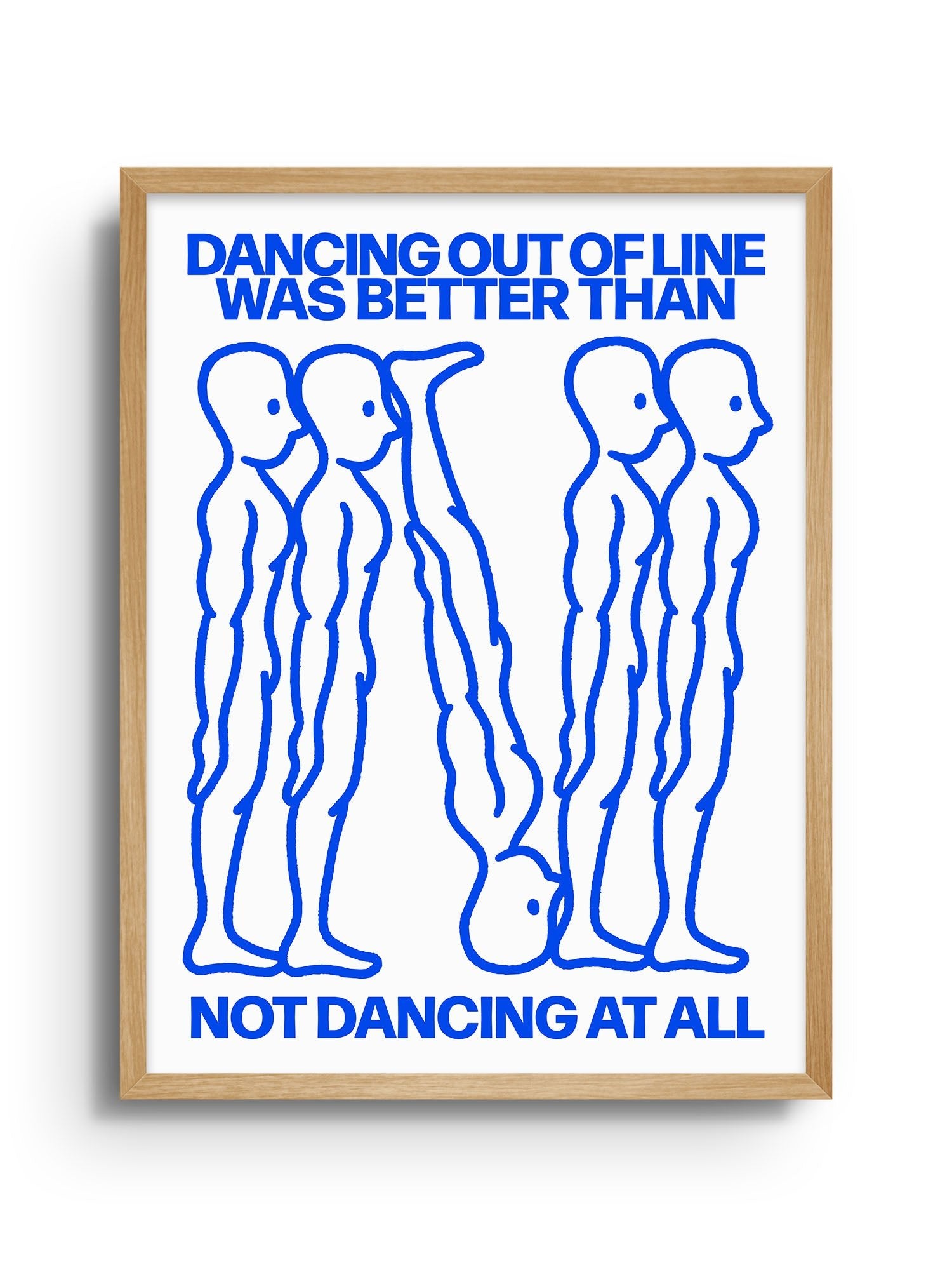 Out of Line - Eric Schwarz - East Side Studio - Art Prints