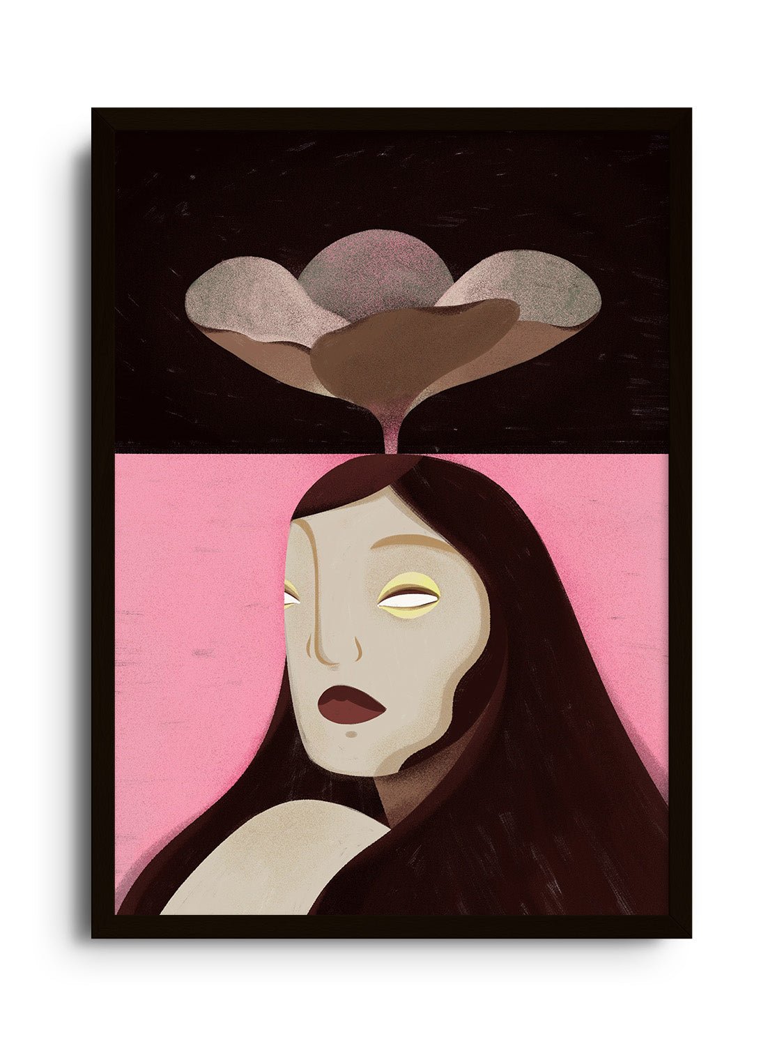 Overthinking - Erika Lourenço - East Side Studio - Art Prints