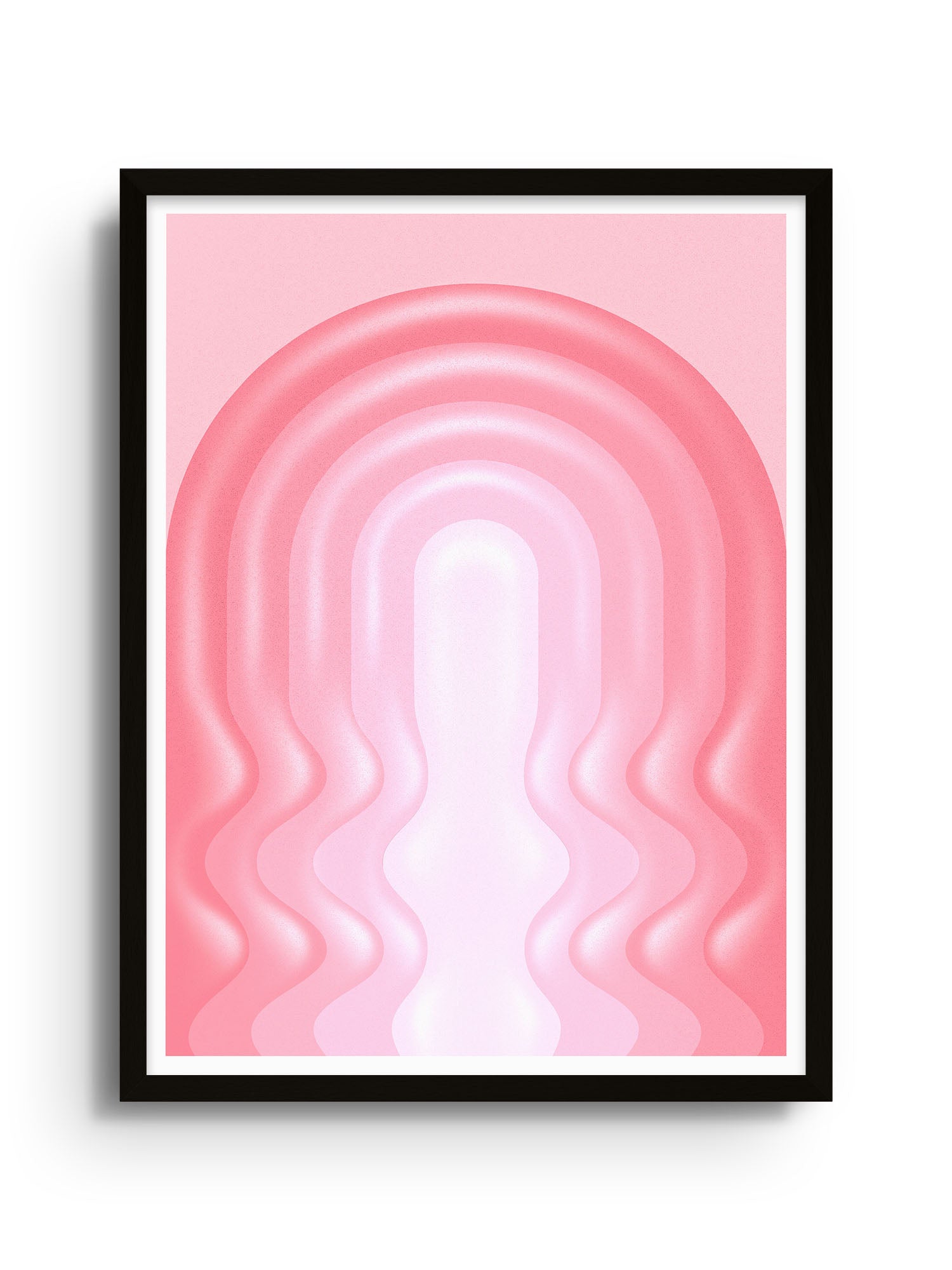 Pink Archway - Fergus Hannant - East Side Studio - Art Prints