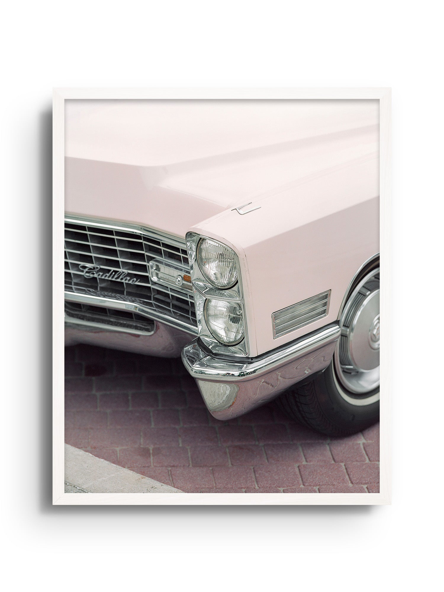 Pink Caddy - Angel Fonseca - East Side Studio - Art Prints