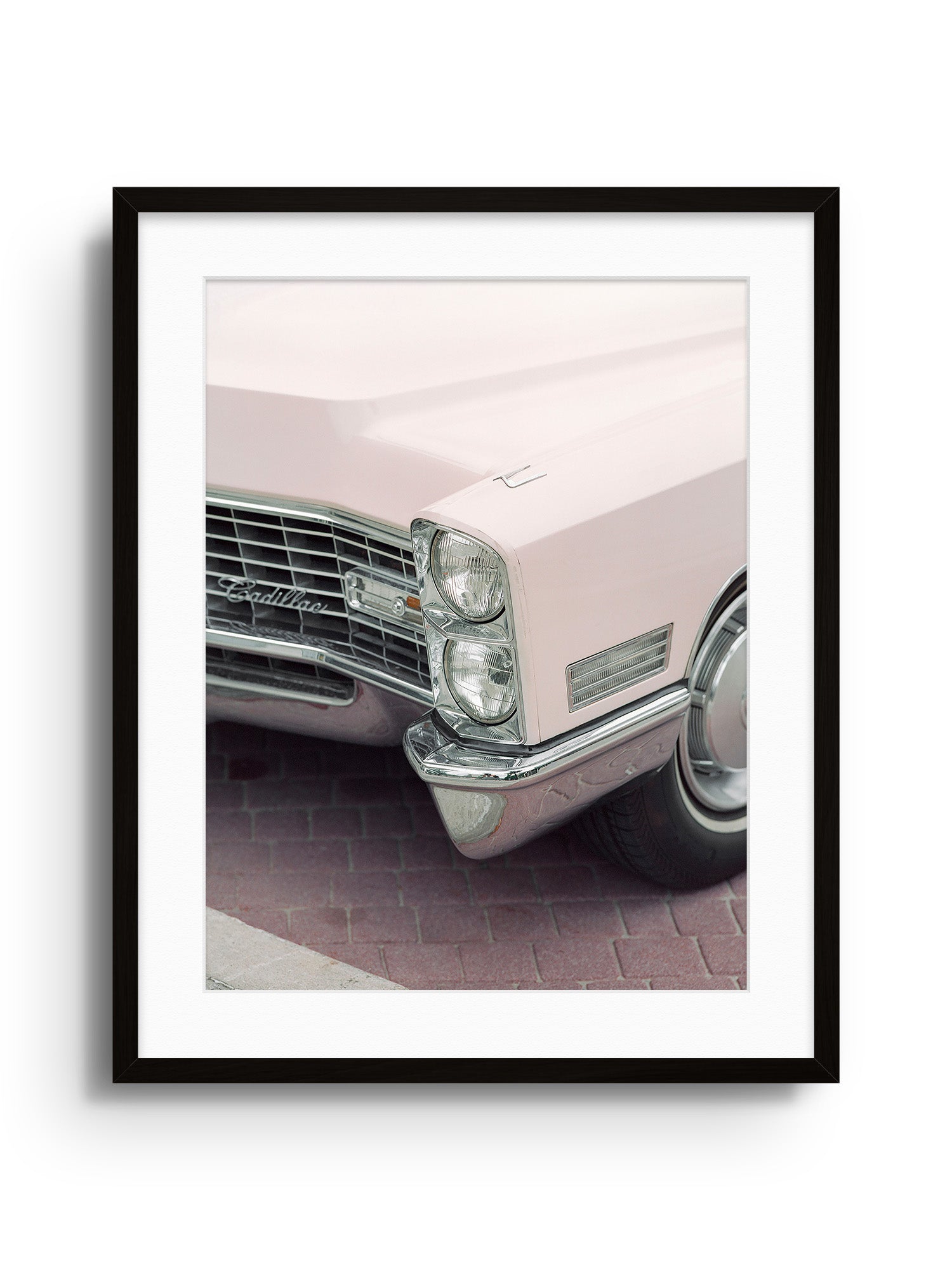 Pink Caddy - Angel Fonseca - East Side Studio - Art Prints