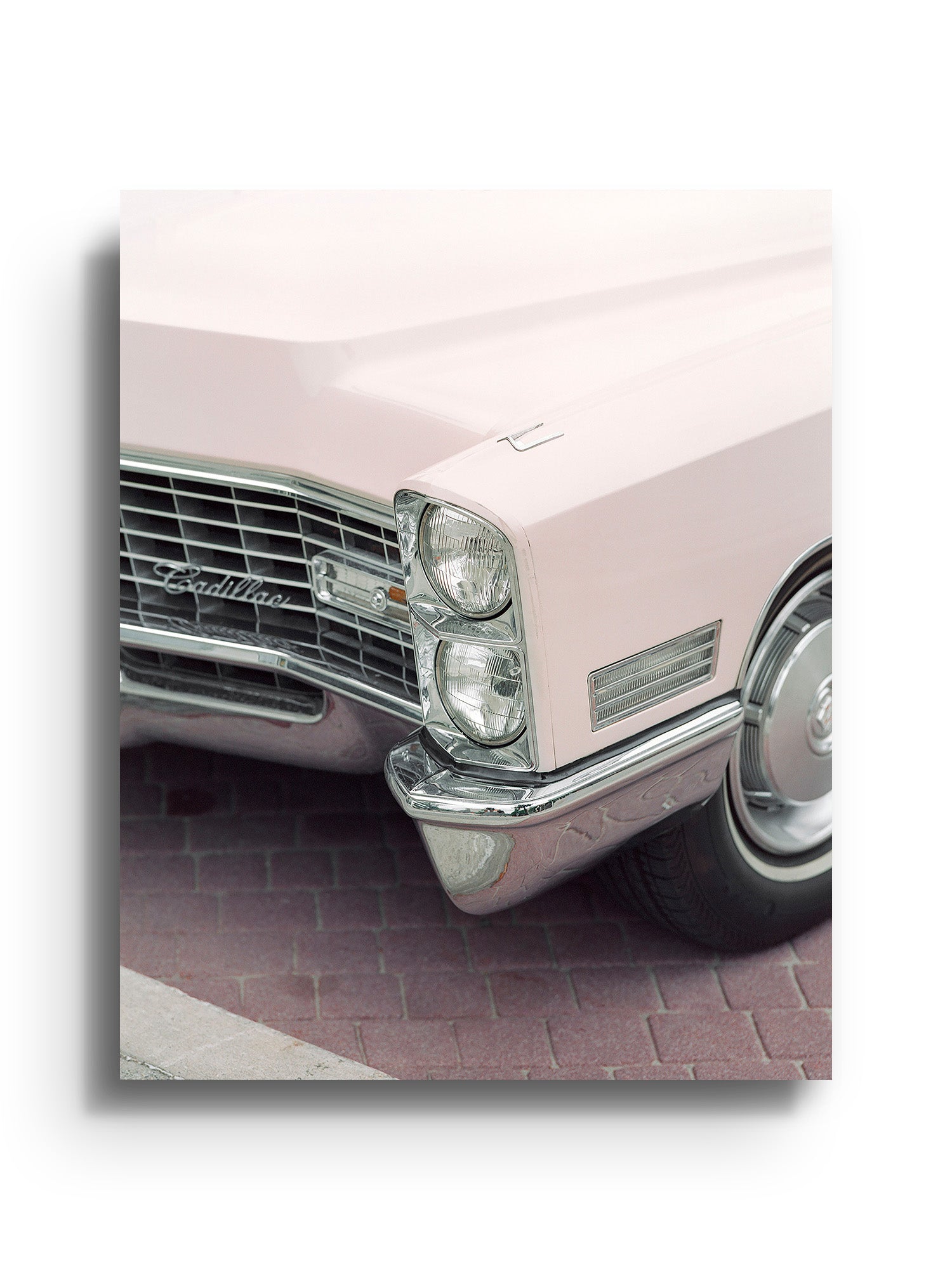 Pink Caddy - Angel Fonseca - East Side Studio - Art Prints