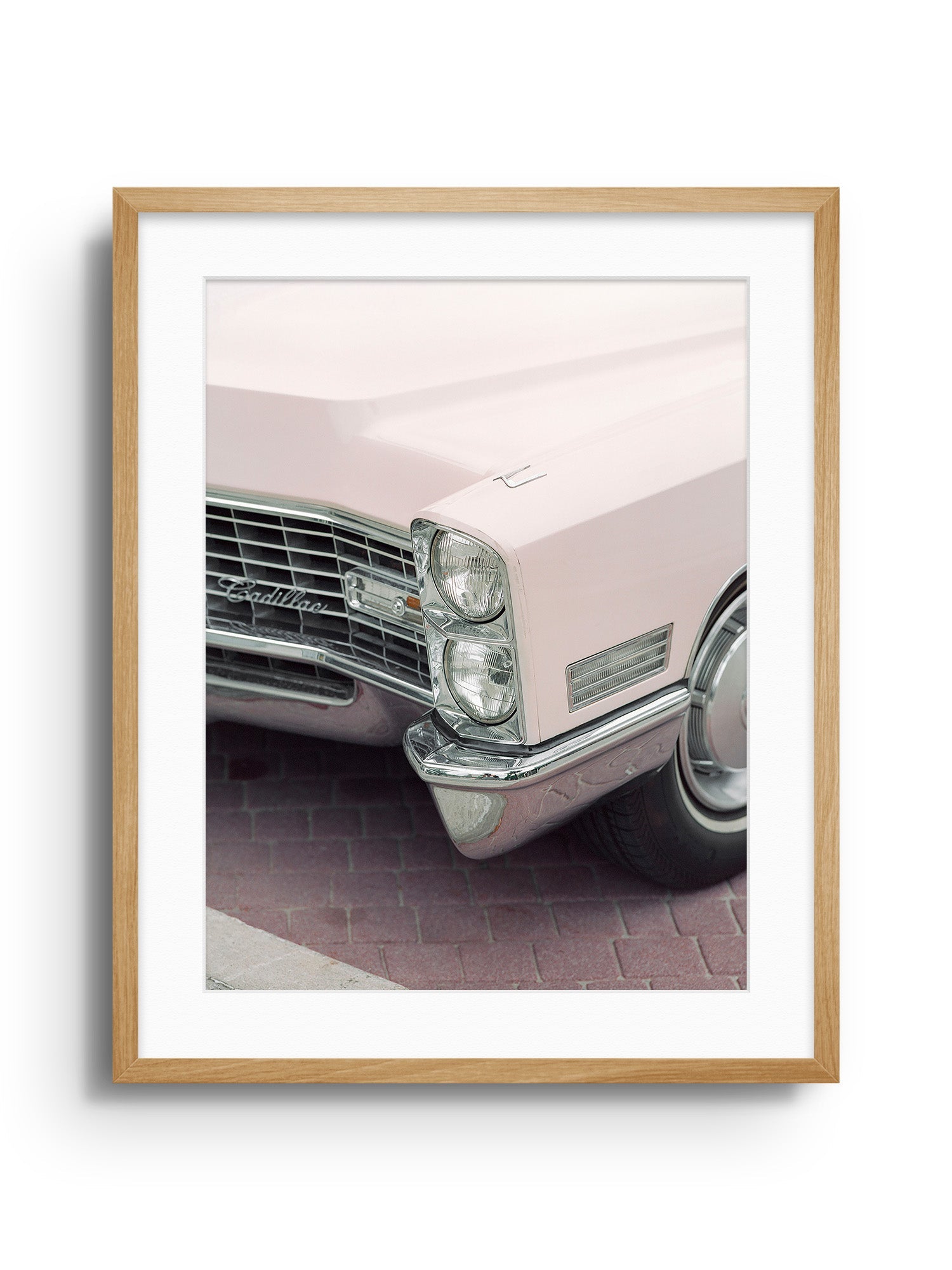 Pink Caddy - Angel Fonseca - East Side Studio - Art Prints