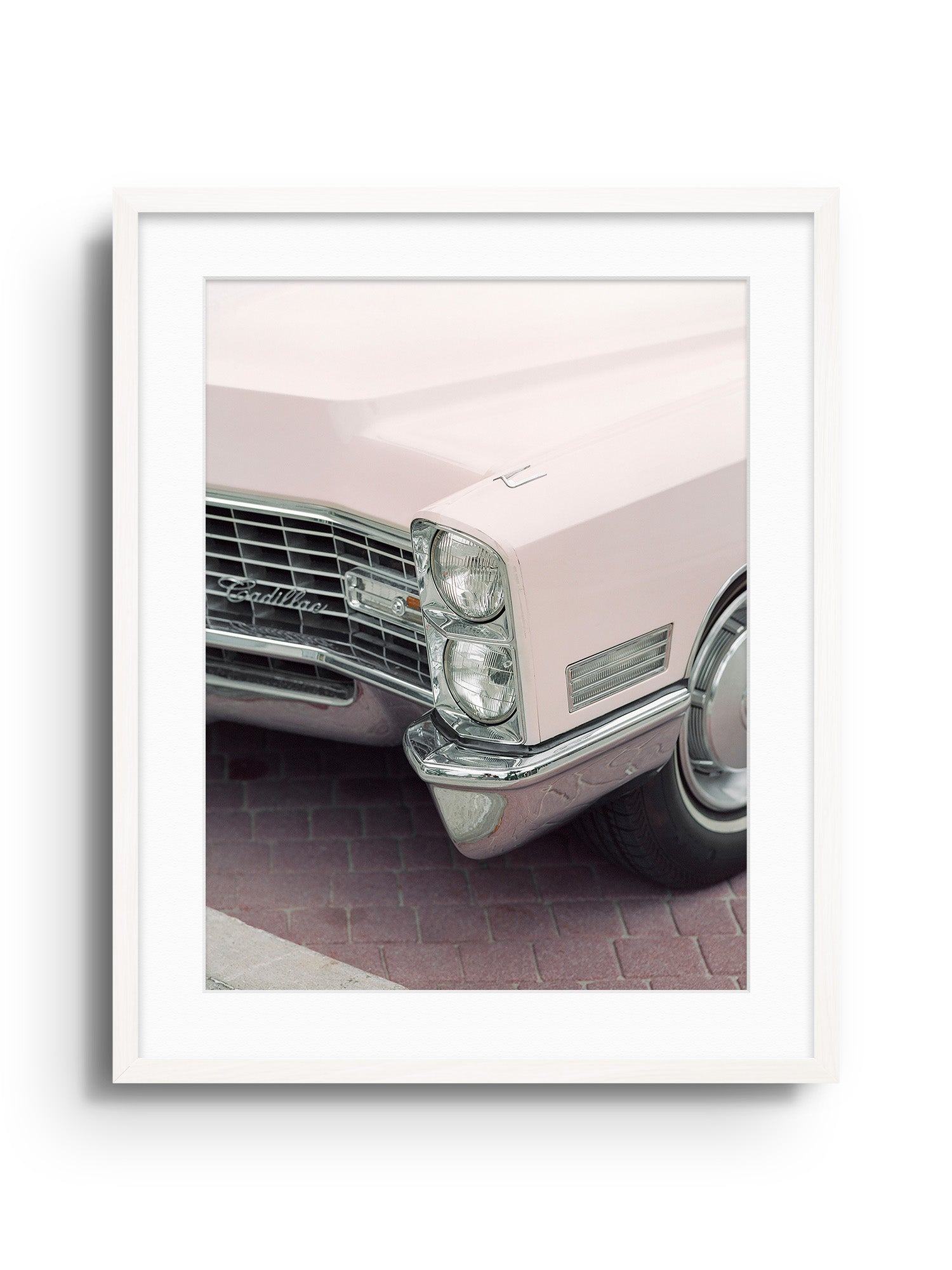 Pink Caddy - Angel Fonseca - East Side Studio - Art Prints