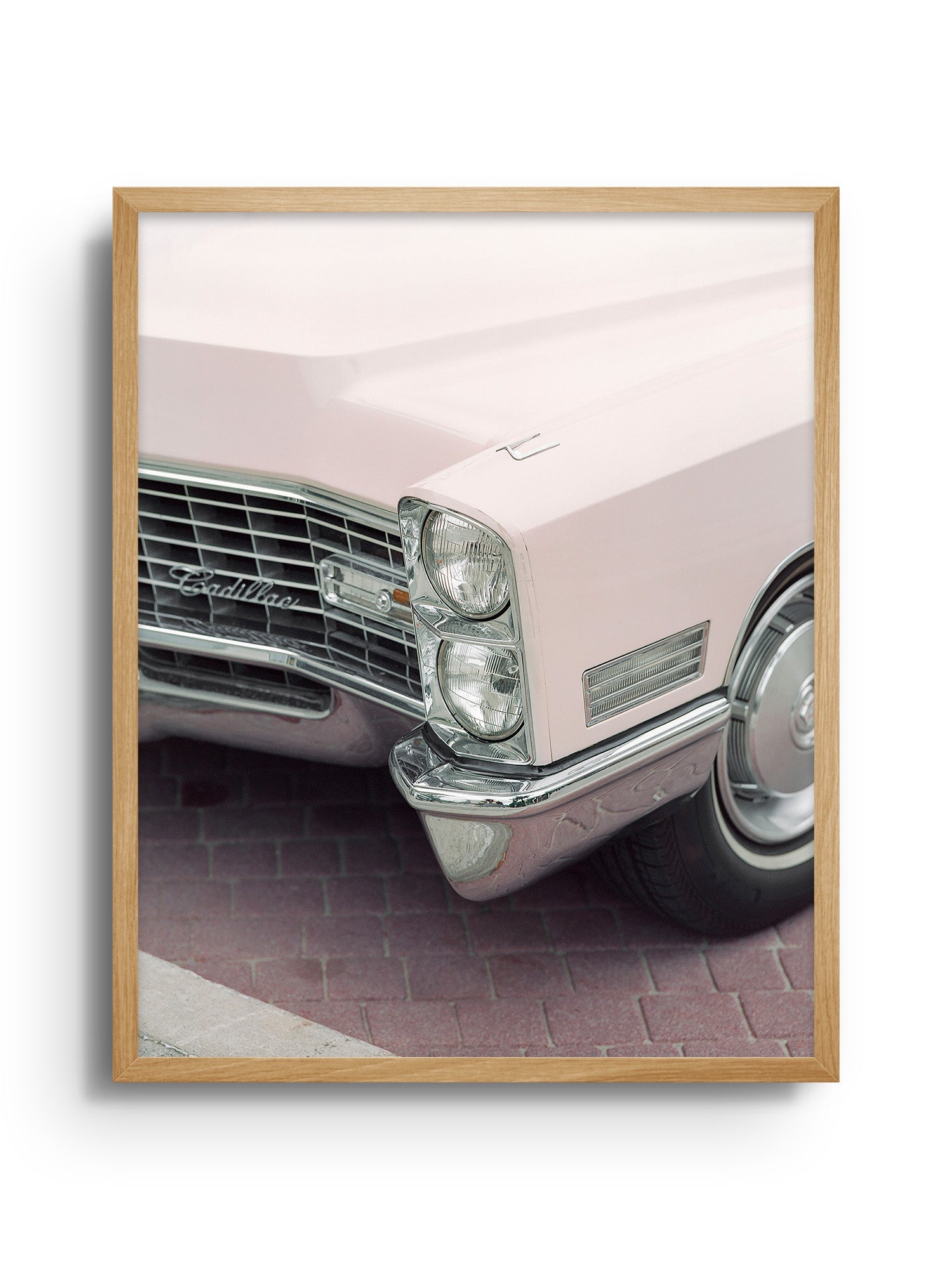 Pink Caddy - Angel Fonseca - East Side Studio - Art Prints