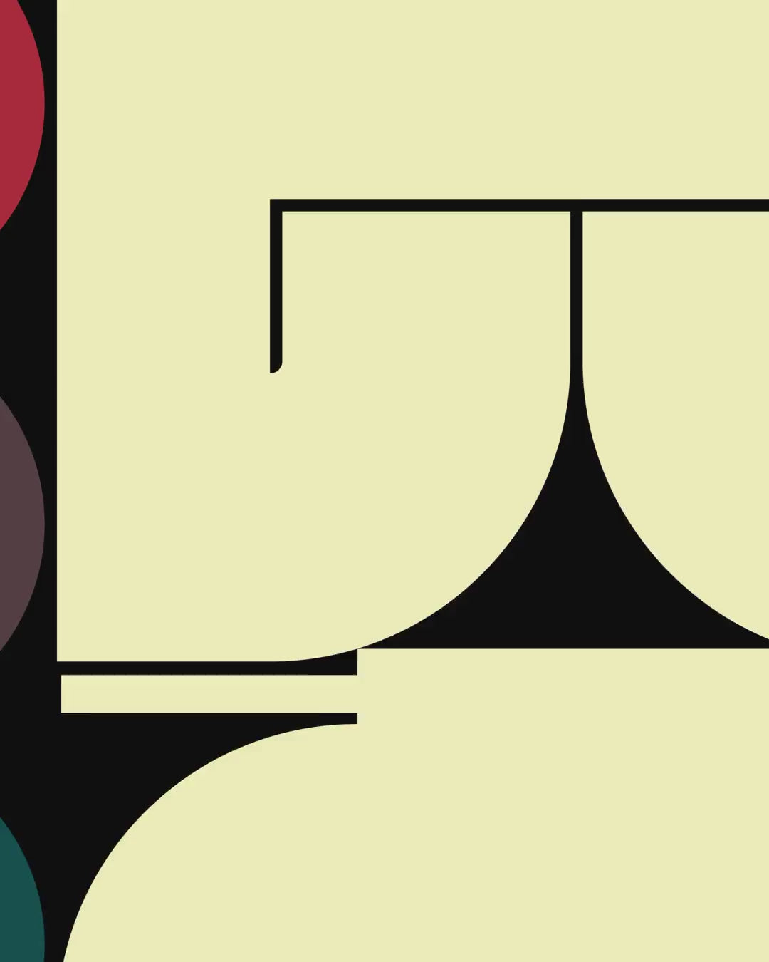 Close-up detail scan of "深淵#2 (Abyss)" by Kenichi Minami