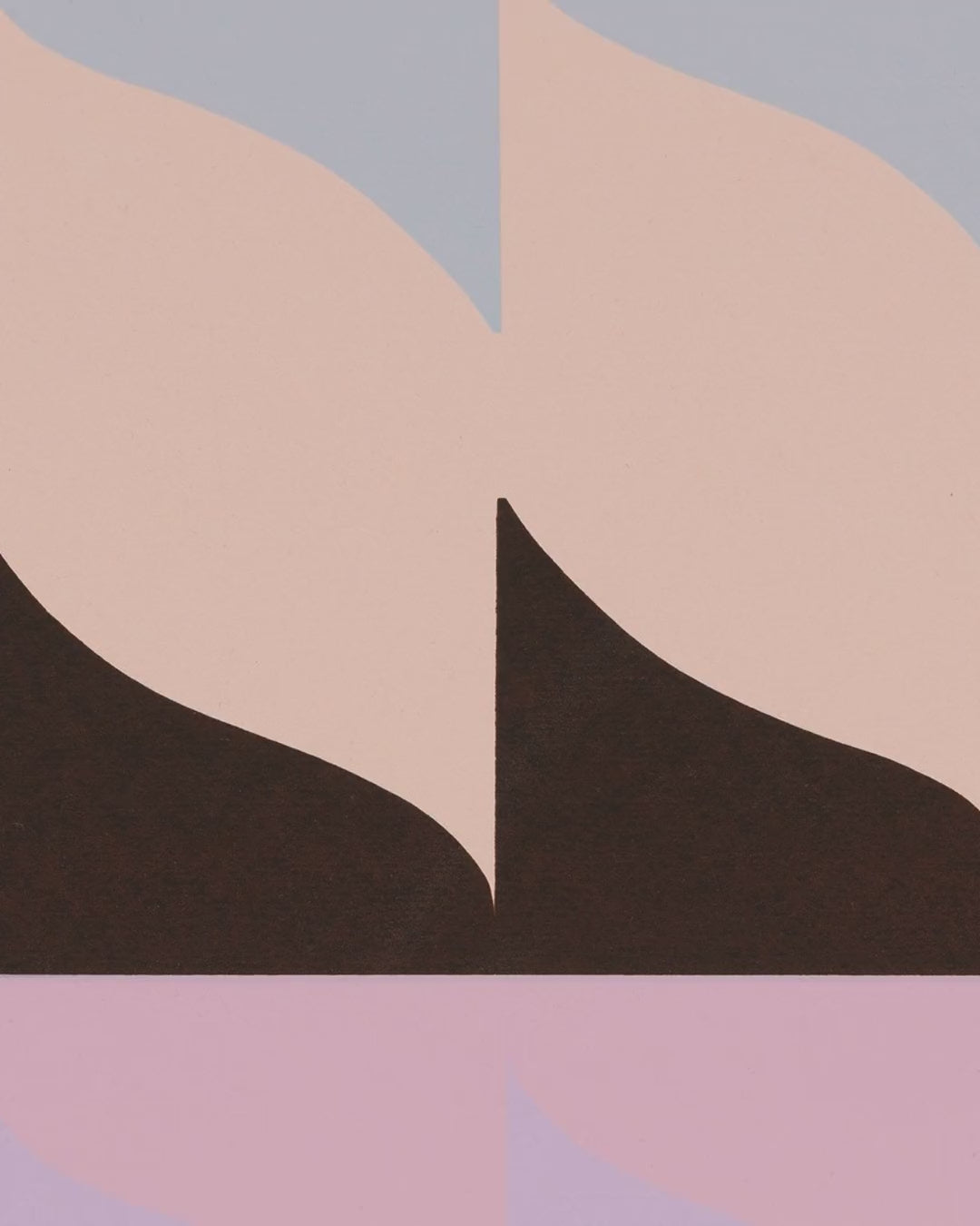 Close-up detail scan of "Rollers 12k" by Rikki Hewitt