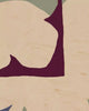 Close-up detail scan of "Abstract Flower (ii)" by Sophie Deller