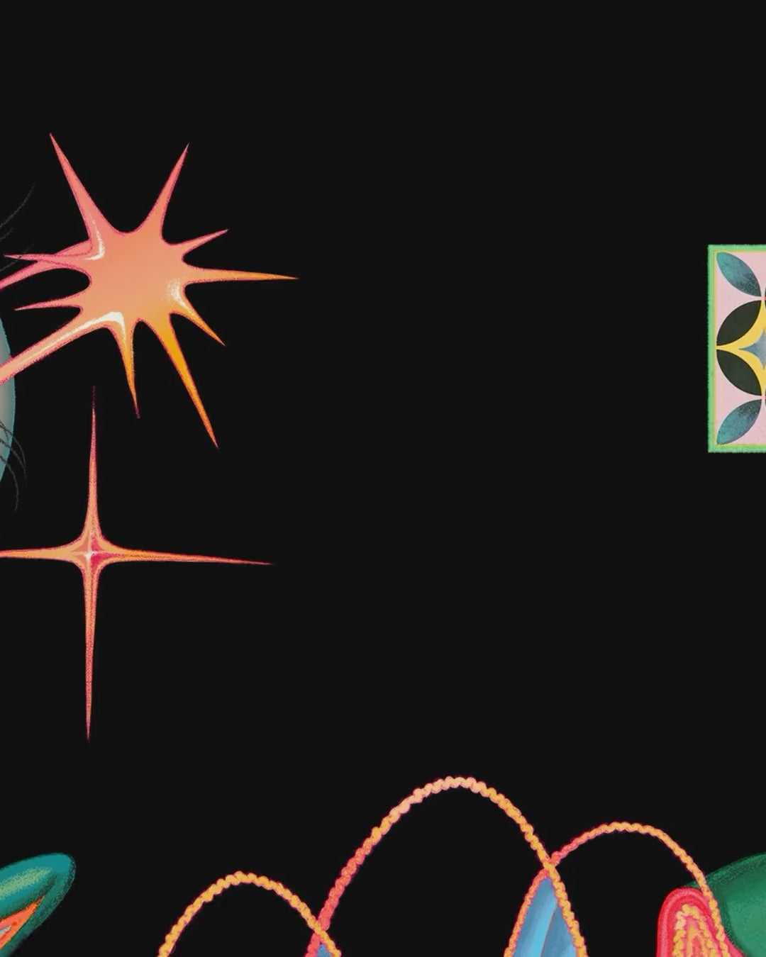 Artwork detail scan video