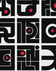 Close-up detail scan of "Science Fiction" by Kenichi Minami