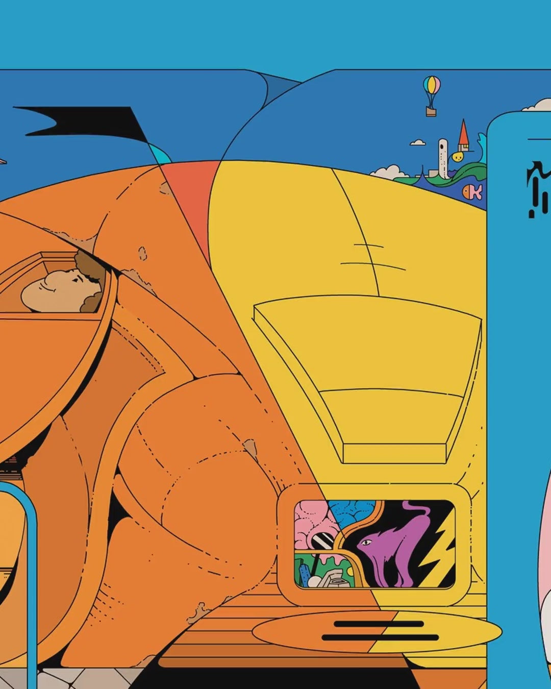 Artwork detail scan video