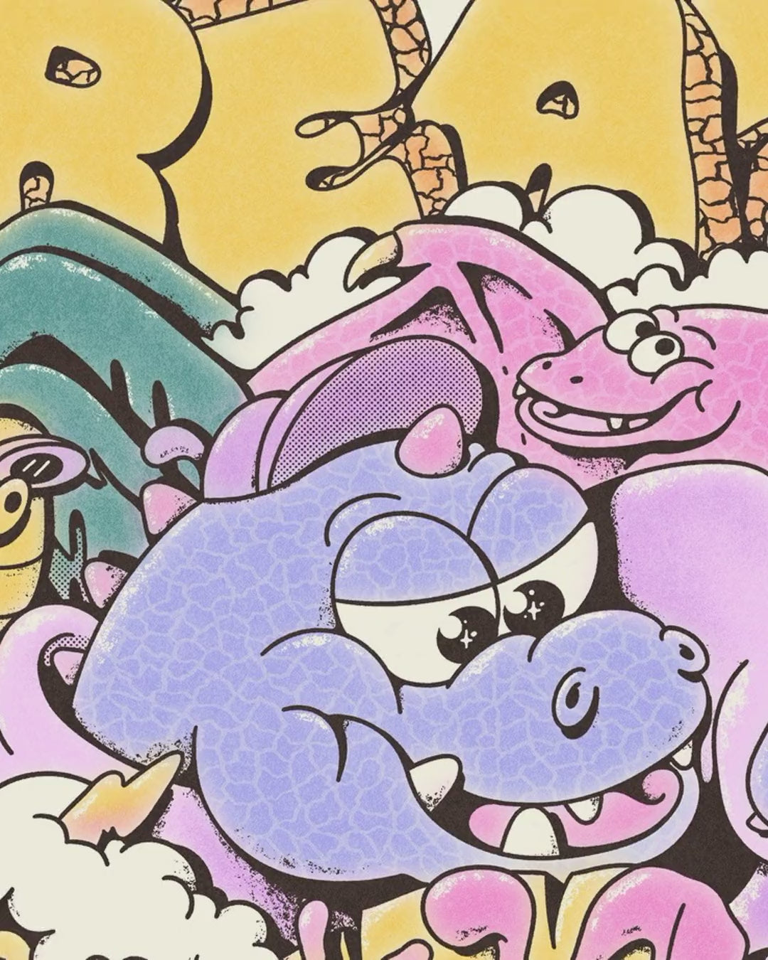 Artwork detail scan video