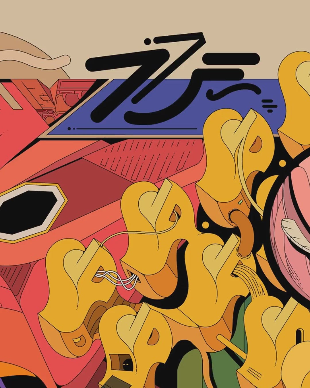 Artwork detail scan video