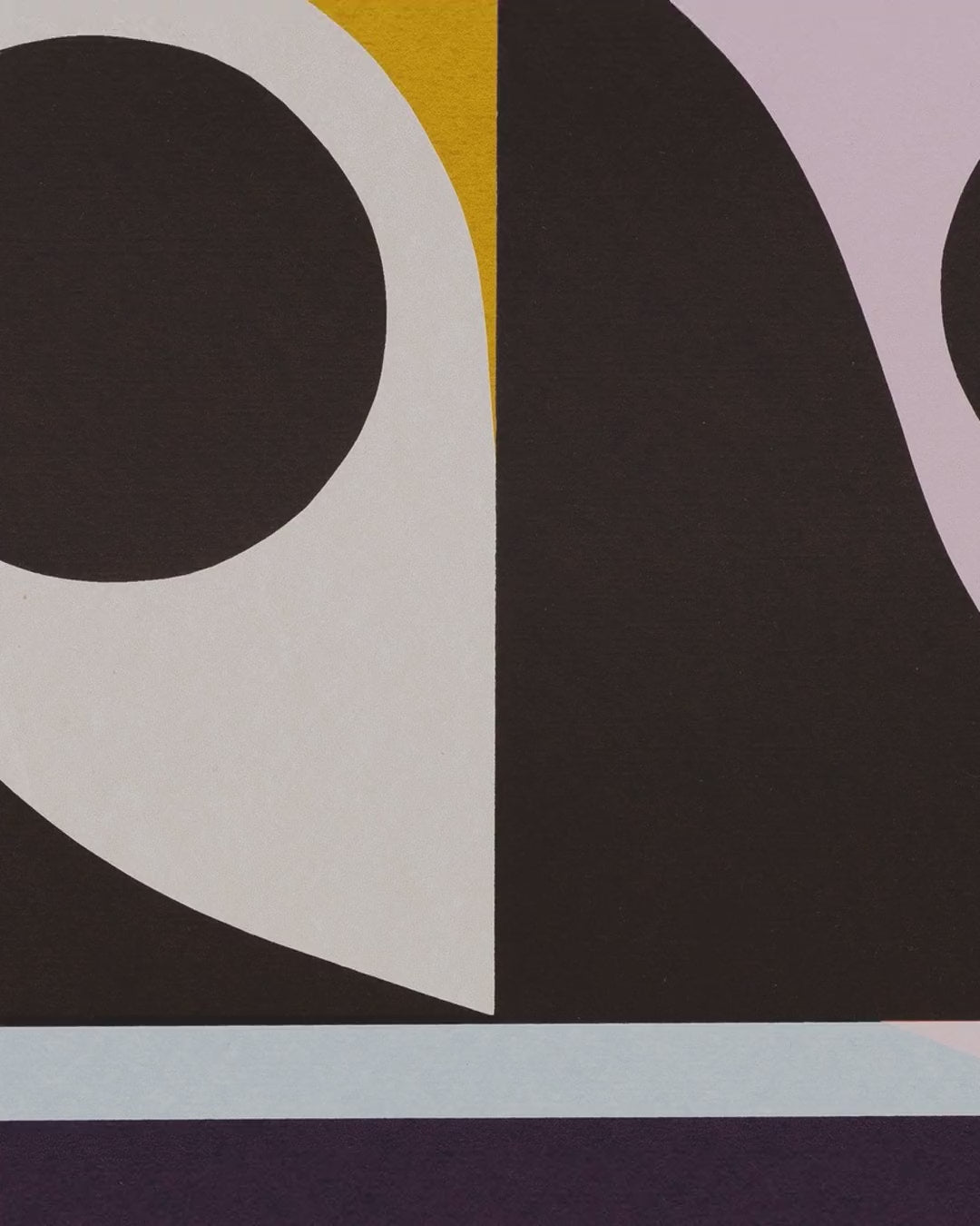 Close-up detail scan of "Loopholes" by Rikki Hewitt