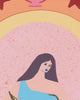 Close-up detail scan of "Ocean Goddess" by Studio Flos