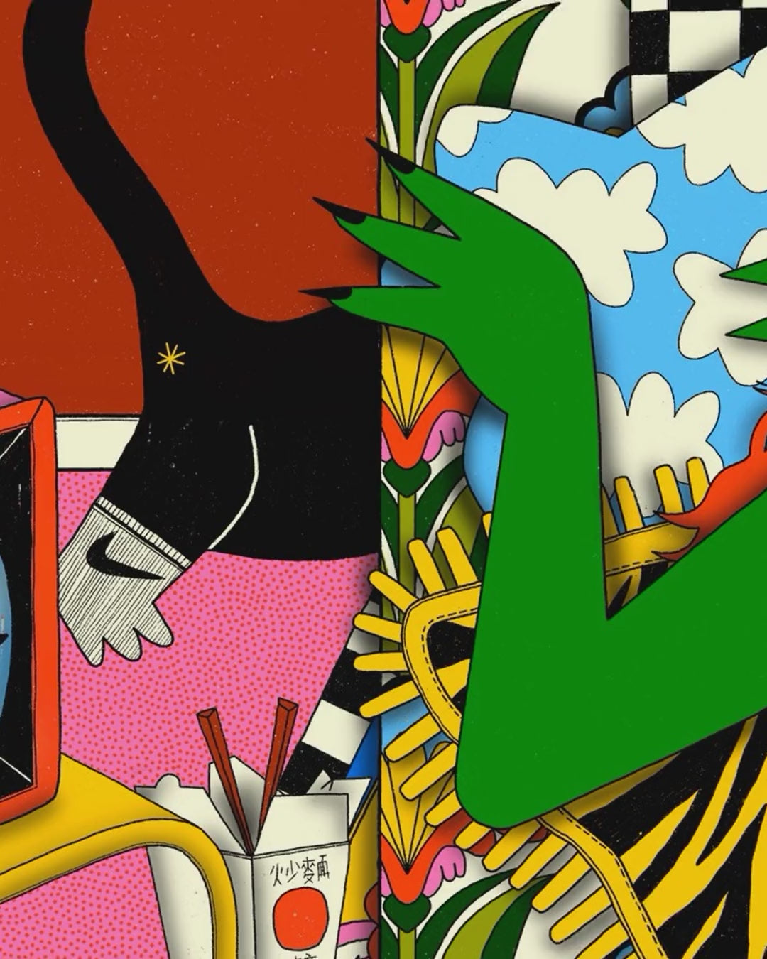 Artwork detail scan video