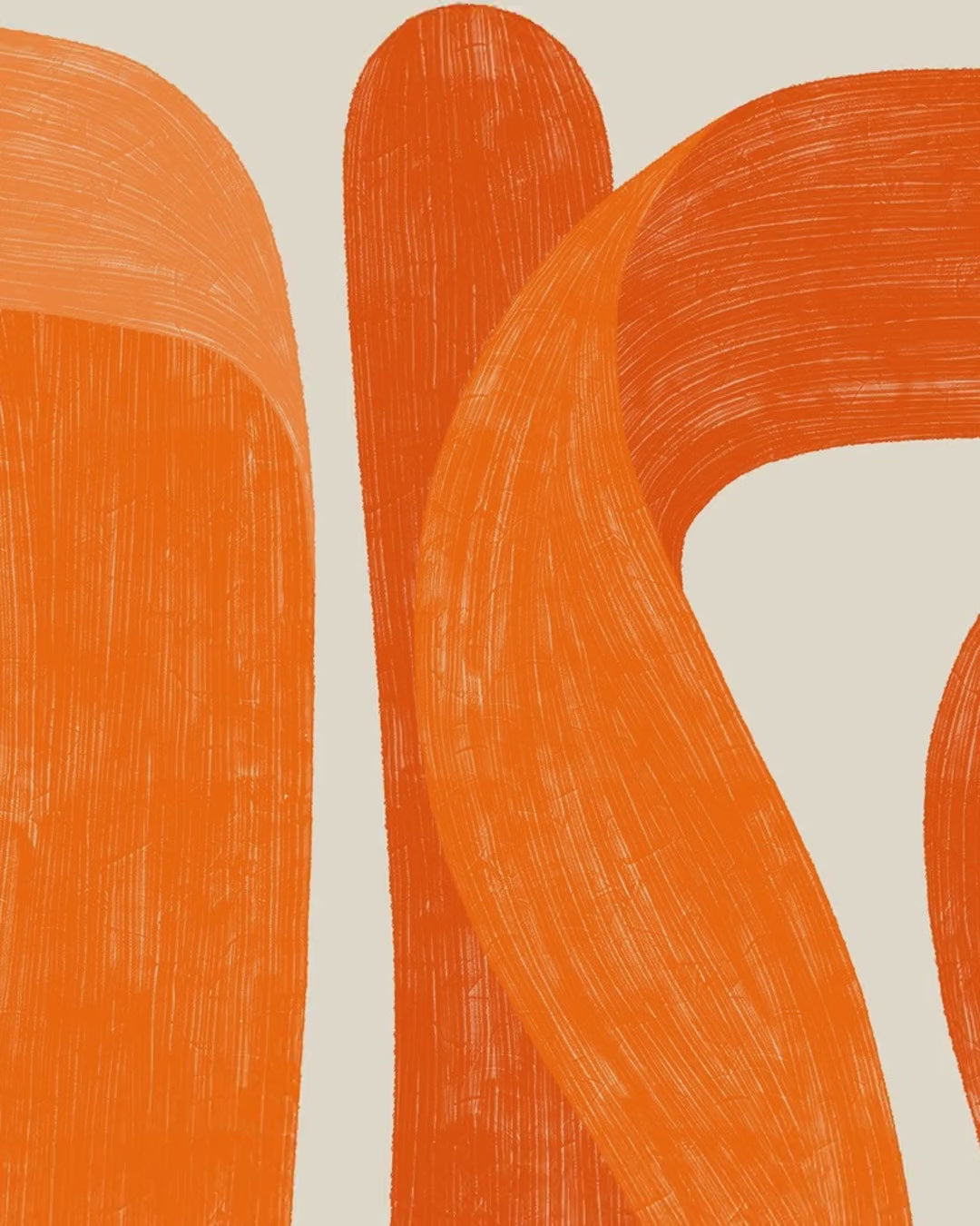 Artwork detail scan video