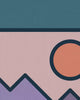 Close-up detail scan of "The Road Trip (Miniscape 06)" by Rick Crane