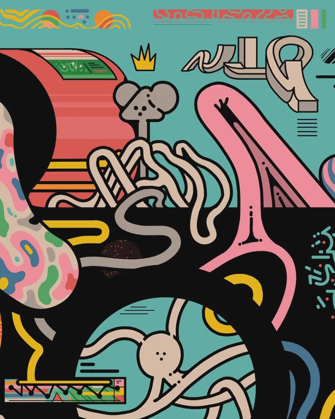 Artwork detail scan video